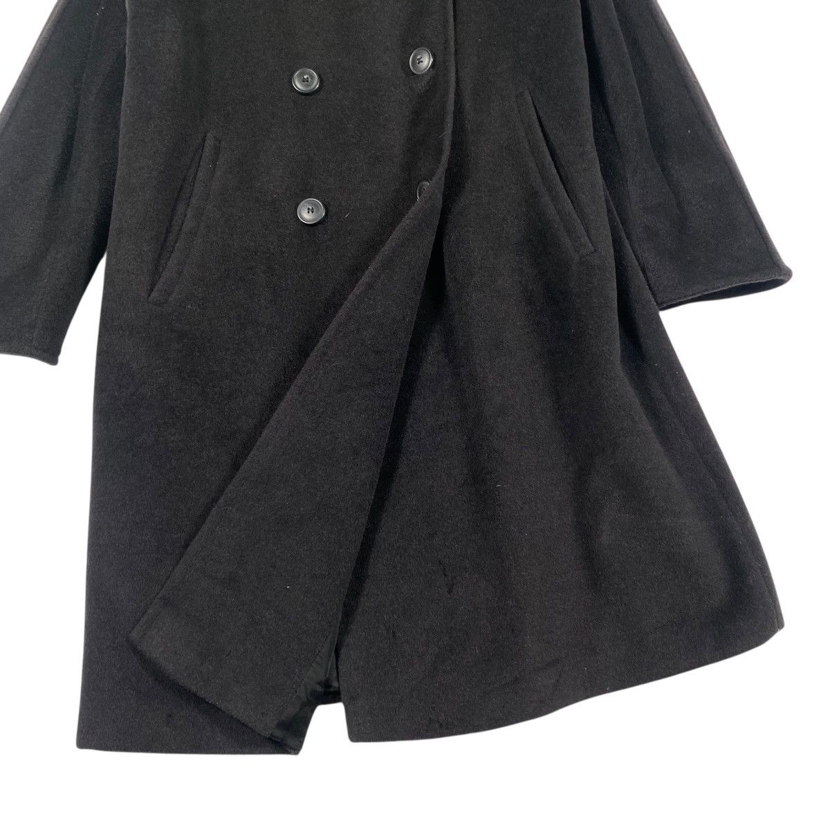 Max Mara Vintage Max Mara Double Breasted Wool Long Jacket Size Usa 2 Size XS / US 0-2 / IT 36-38 - 15 Thumbnail