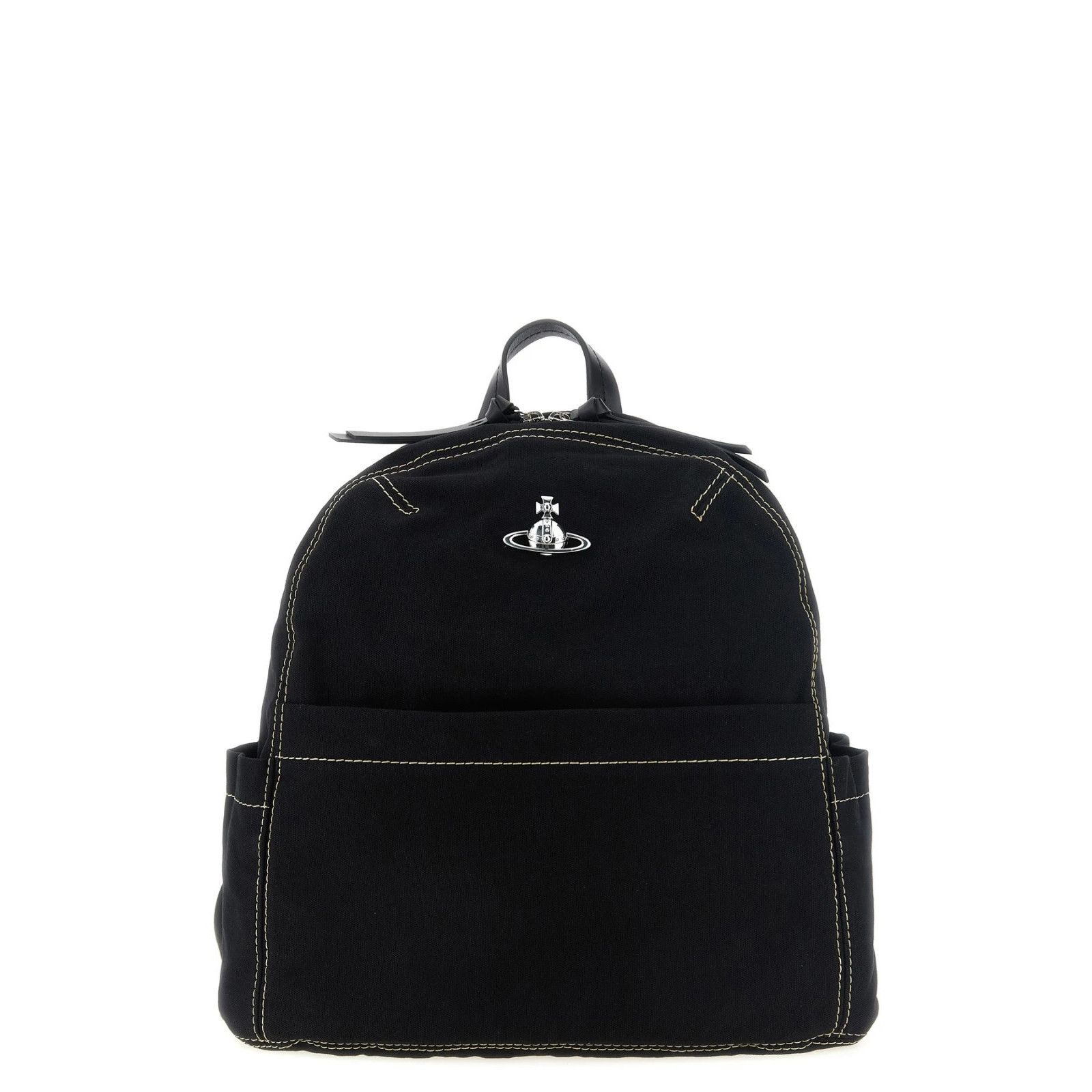 Vivienne Westwood VIVIENNE WESTWOOD George Medium Black Backpack New & Authent Size ONE SIZE - 1 Thumbnail
