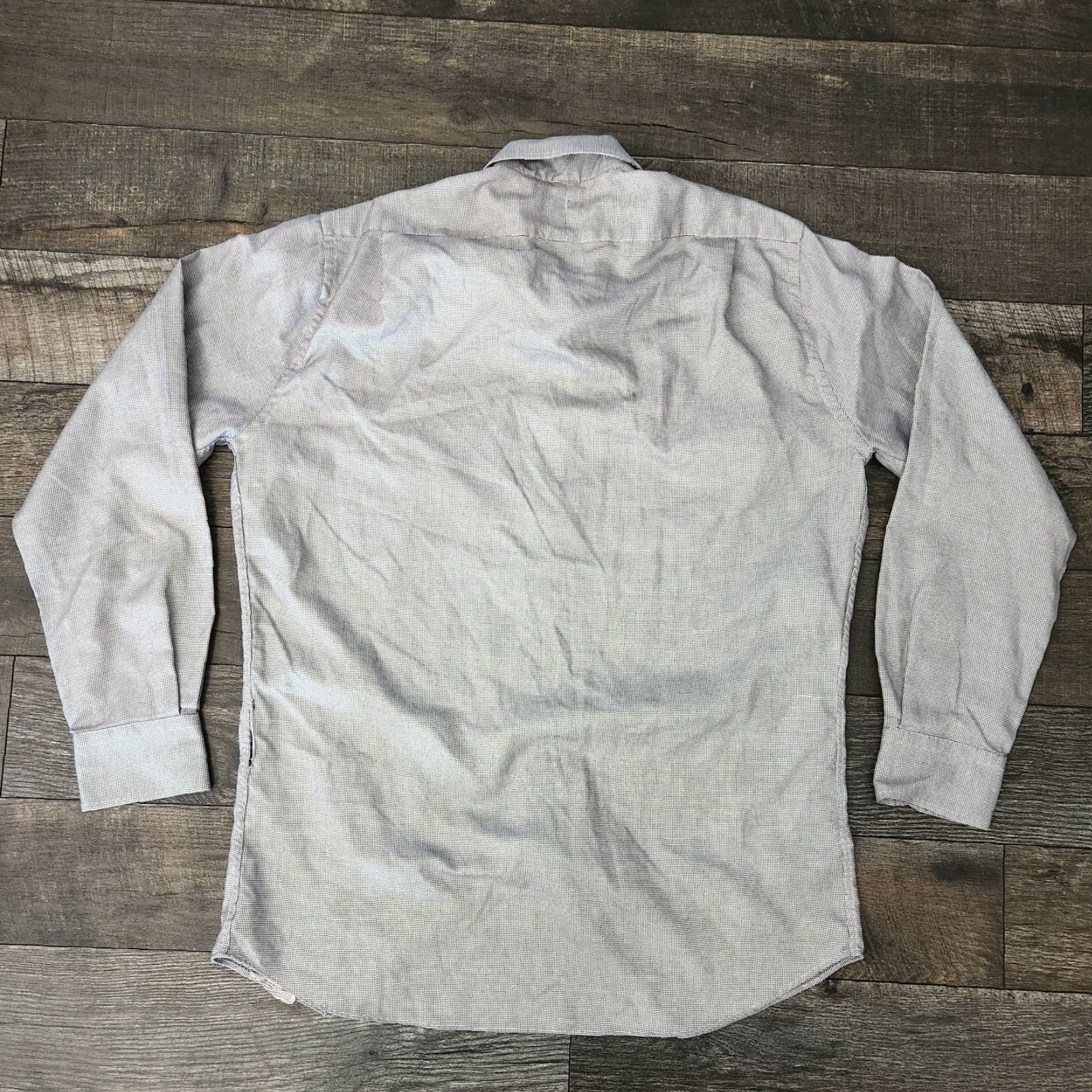 Peter Millar Peter Millar Button Down Shirt Mens 16 Large Long Sleeve Check Geometric Plaid Blue Multicolor Regular Button-Up Collared Long Sleeve Mens Size US L / EU 52-54 / 3 - 6 Thumbnail
