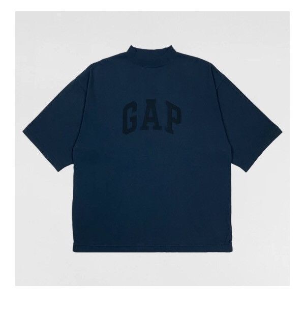 Balenciaga × Gap × Yeezy YEEZY X GAP DARK BLUE DOVE TEE Size US M / EU 48-50 / 2 - 2 Thumbnail