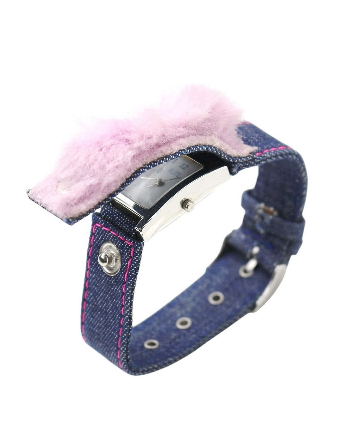 Hysteric Glamour 2000S ELITE JAPAN PINK FLUFFY Y2K PUNK STREET DENIM WATCH Size ONE SIZE - 1 Thumbnail