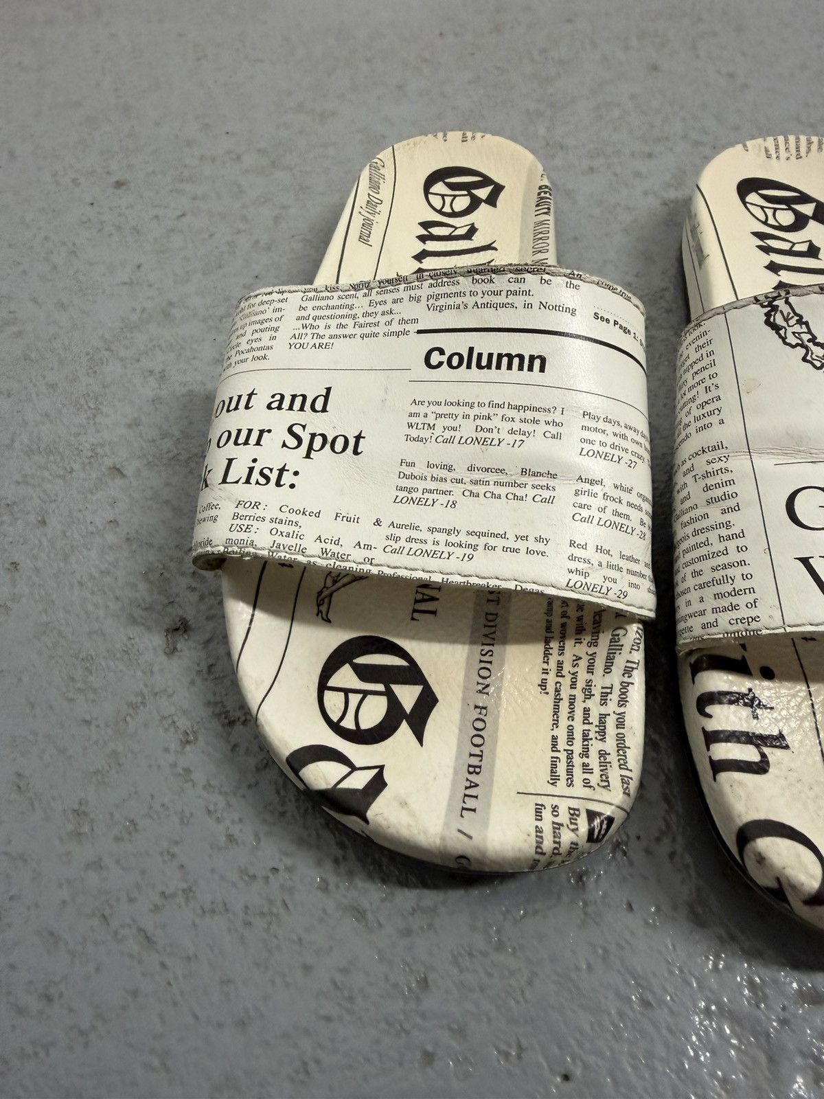 John Galliano John Galliano Gazette Slip Ons Size US 9 / EU 42 - 4 Thumbnail