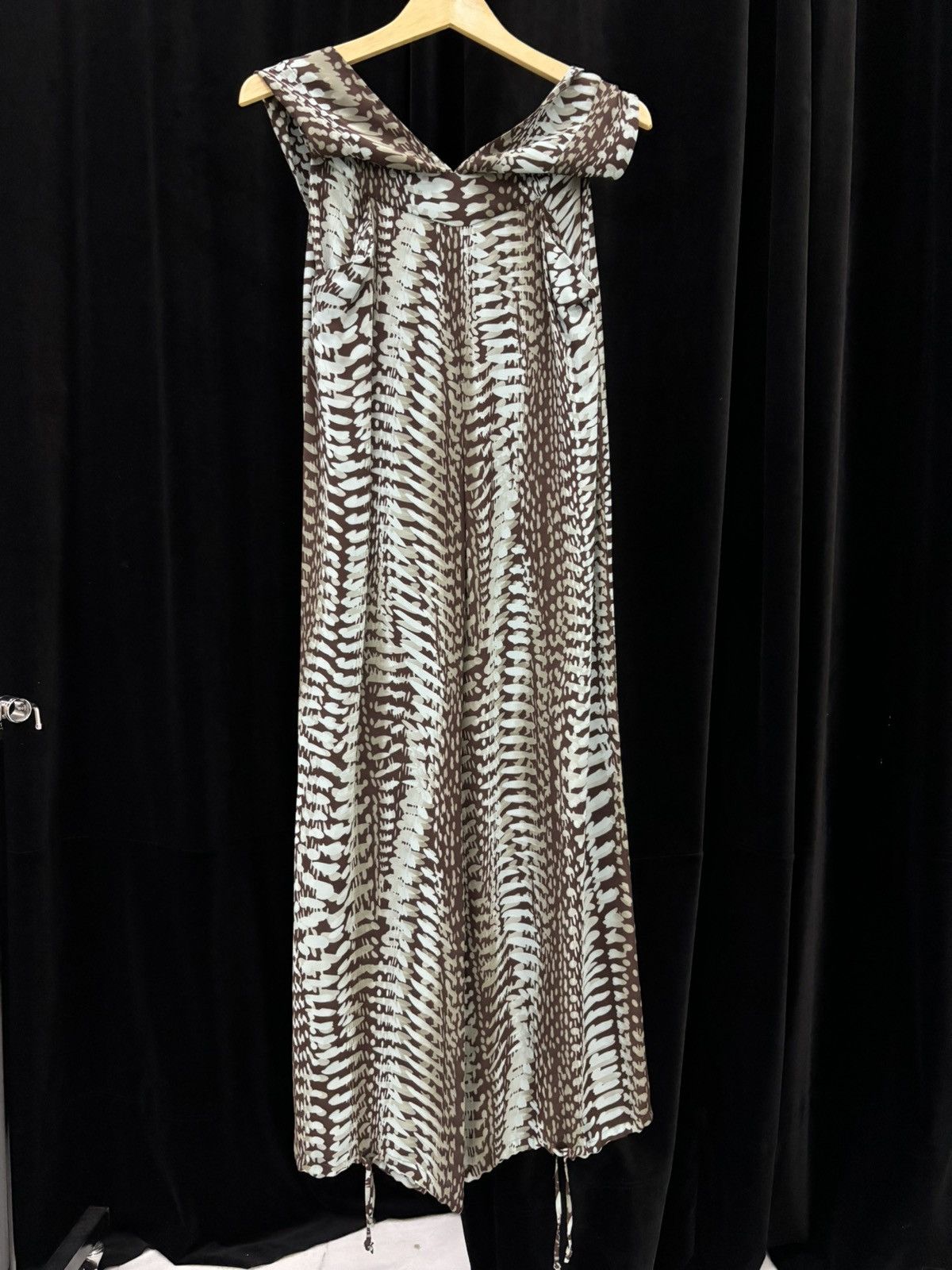 Other Bernard Chandran silk dress Size L / US 10 / IT 46 - 2 Thumbnail