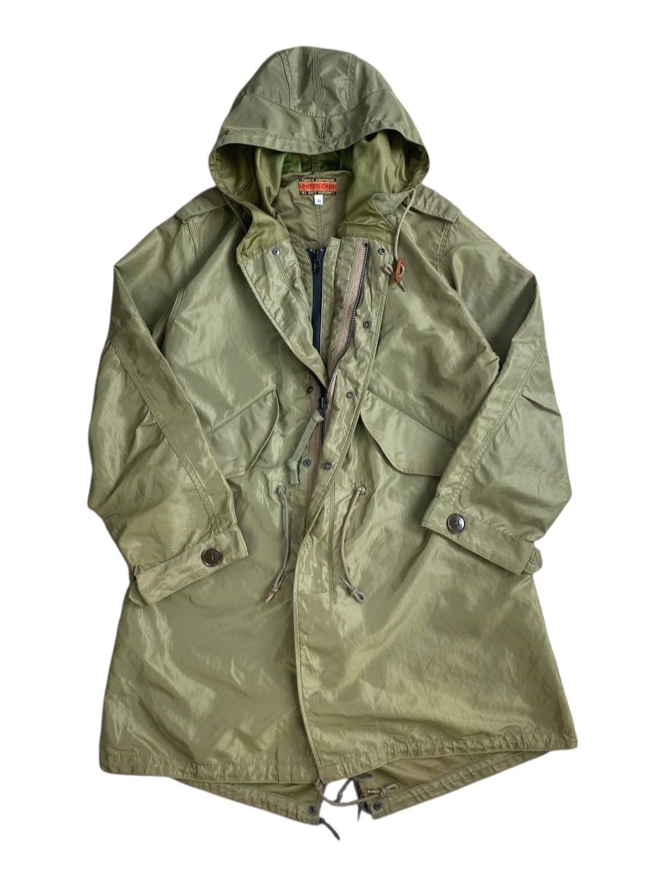 Buzz Rickson's 90’s Buzz Rickson United Carr UC10605 Nylon Fishtail Parka Size US M / EU 48-50 / 2 - 1 Thumbnail