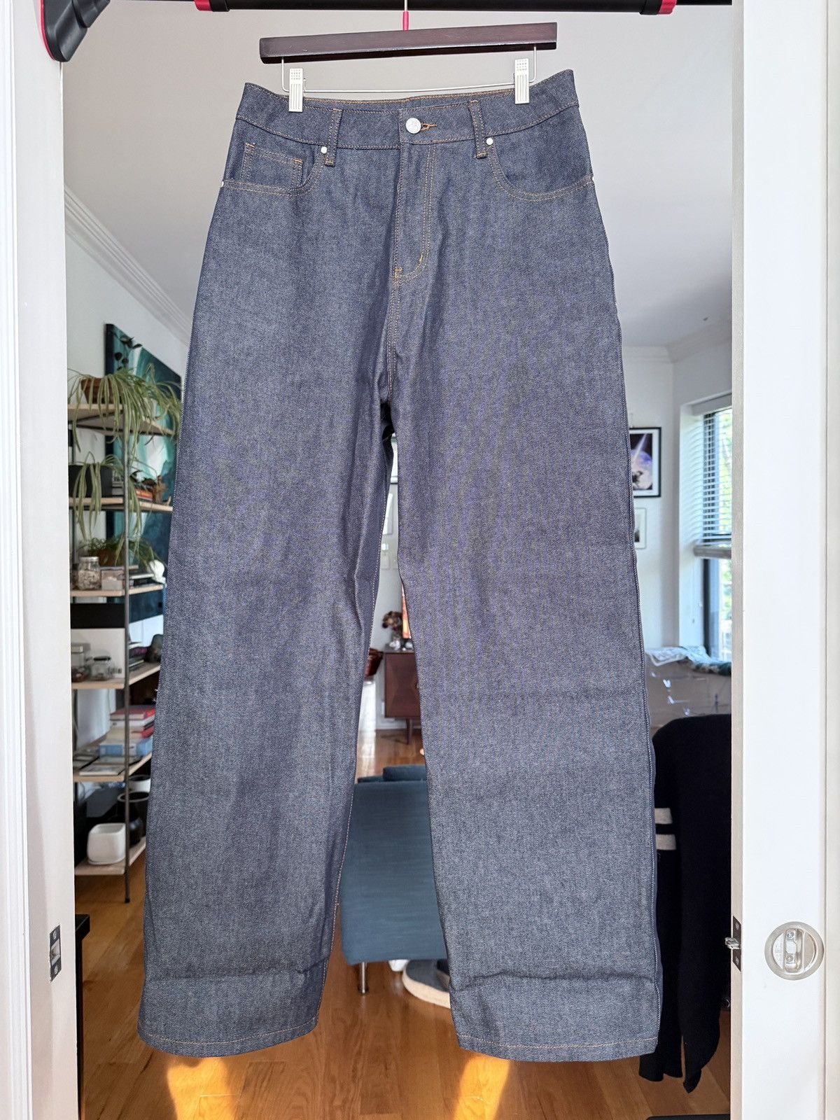 basketcase gallery Raw denim jeans Size US 30 / EU 46 - 1 Thumbnail