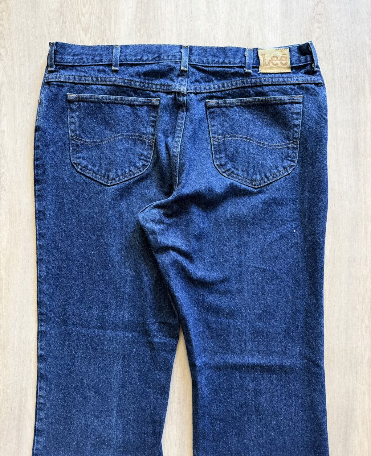 Lee Vintage 90s LEE Jeans Straight Leg USA Sz 42x30 *40x30 Size US 40 / EU 56 - 2 Thumbnail