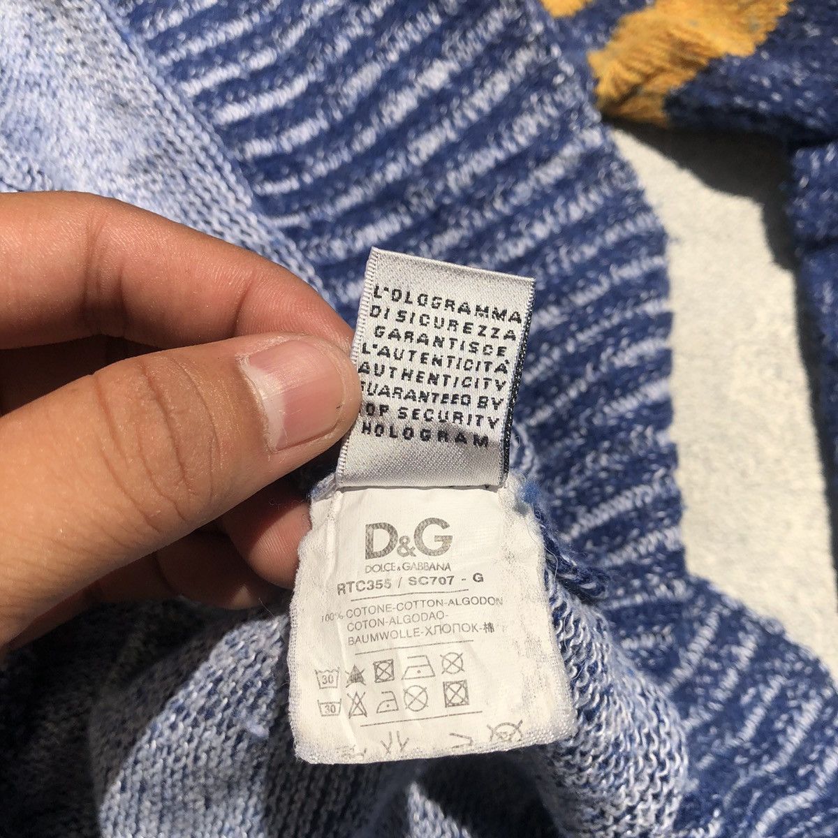 Dolce & Gabbana Dolce & Gabbana Knit Cardigan Size US L / EU 52-54 / 3 - 7 Thumbnail