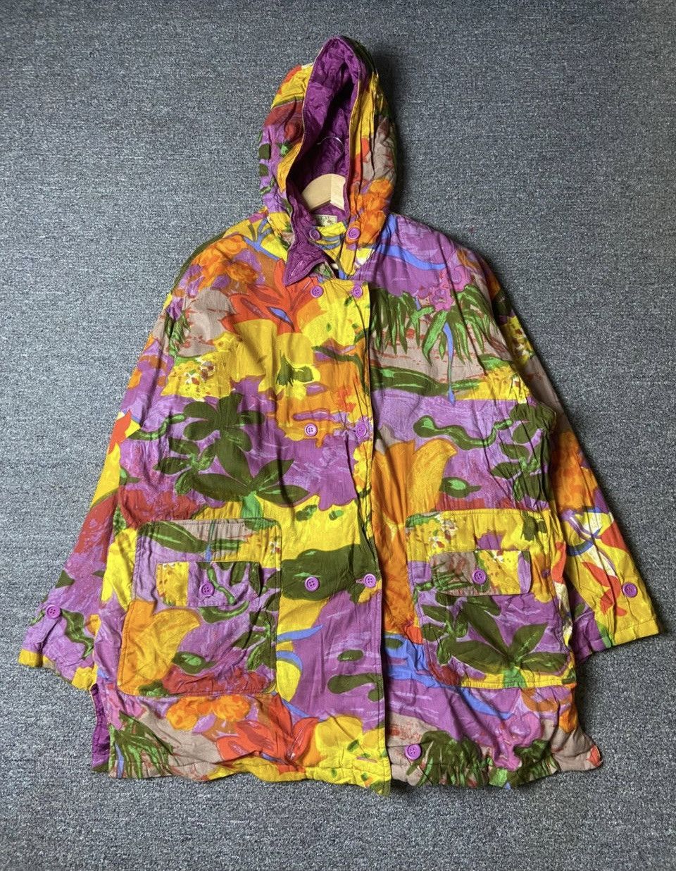 Japanese Brand Vintage Pyumosso Japanese Brand Patterned Jacket (175) Size US L / EU 52-54 / 3 - 1 Thumbnail