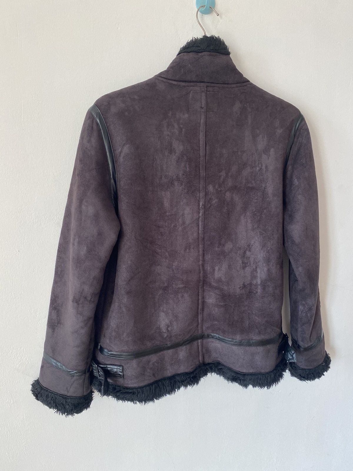 14th Addiction × If Six Was Nine × In The Attic Japanese Brand Roushatte Suede Sherpa Jacket Size US M / EU 48-50 / 2 - 8 Thumbnail