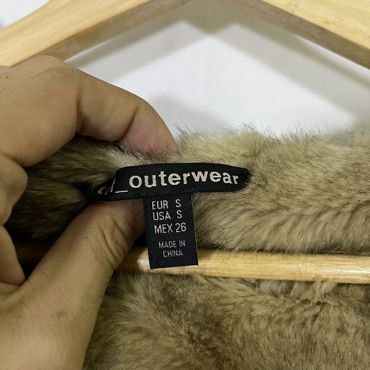 If Six Was Nine TRF OUTERWEAR LGB FUR HOODED JACKET Size S / US 4 / IT 40 - 6 Thumbnail