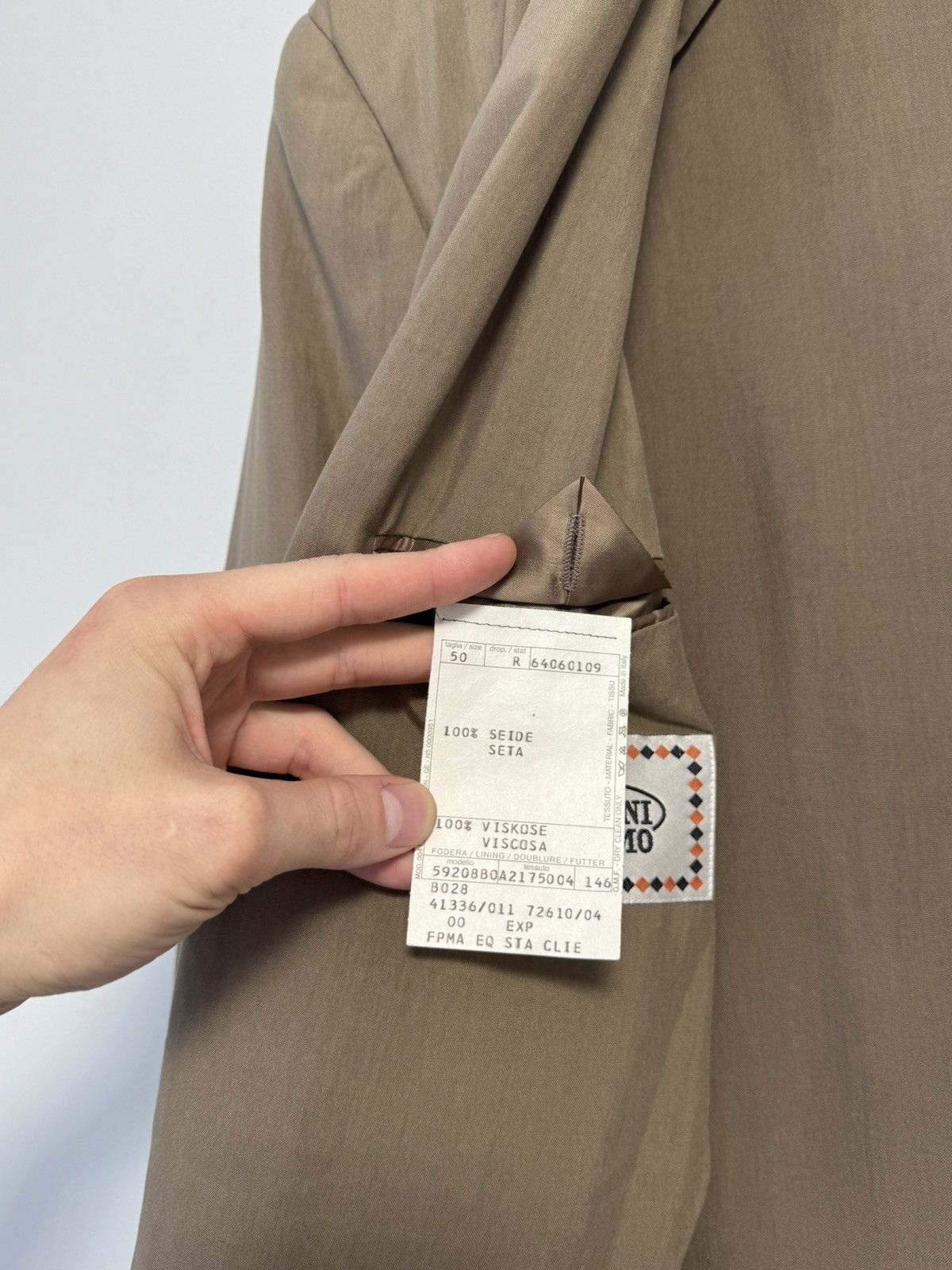 Missoni Missoni Uomo Vintage Blazer Viskose size 50 Size 50S - 12 Thumbnail