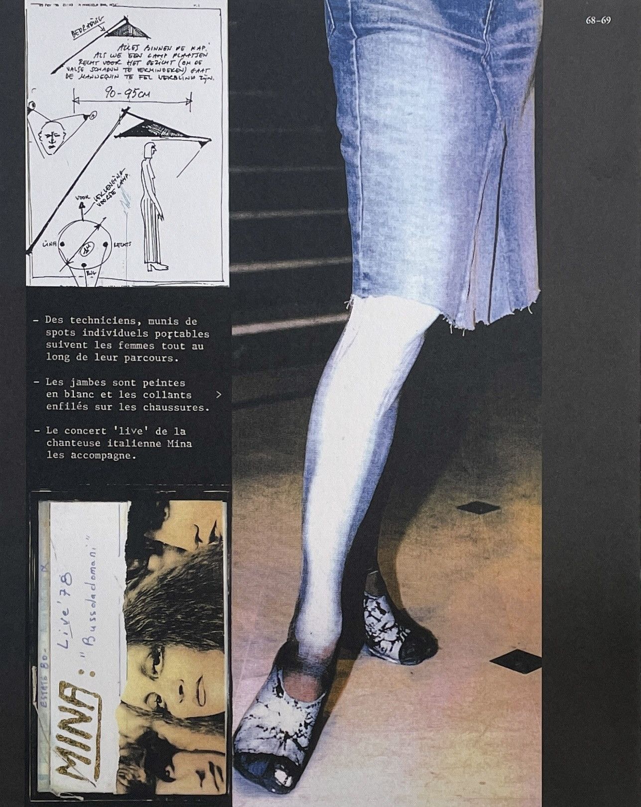 Maison Martin Margiela archive photo 9x12 framed poster