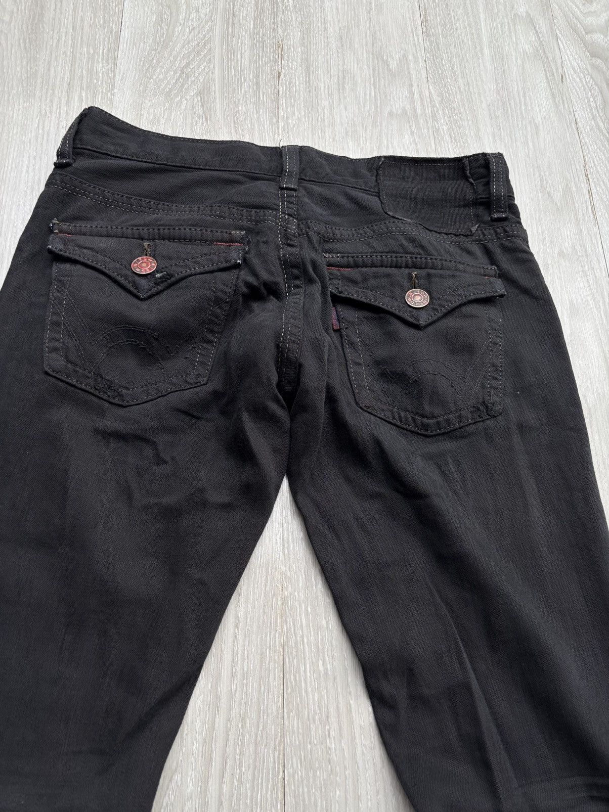 Japanese Brand Edwin lace up flare jeans Size US 30 / EU 46 - 5 Thumbnail