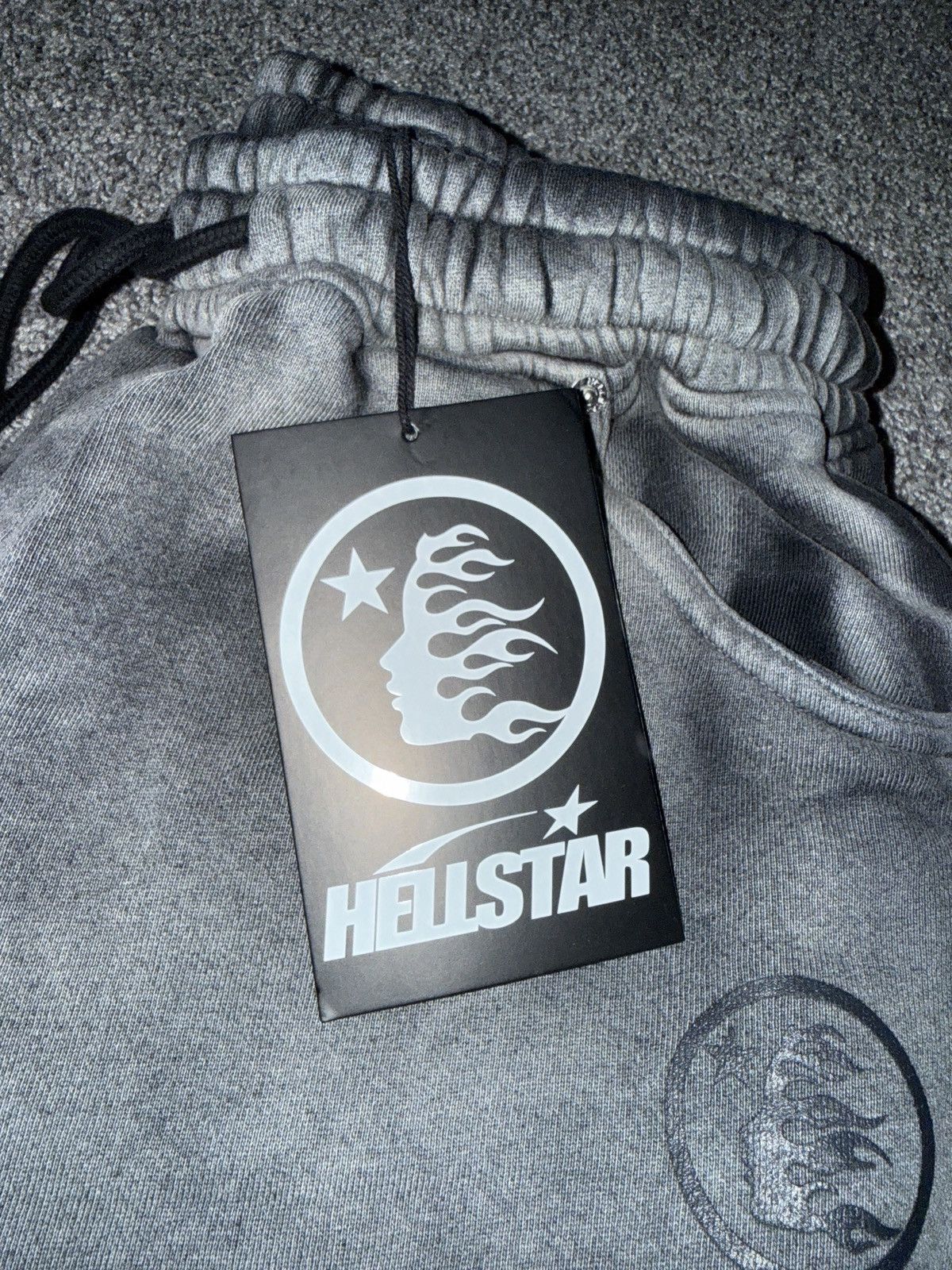 HELLSTAR 🔥🔥 Hellstar Size Small Black Wash Carpenter Shorts 🔥 Size US 31 - 6 Thumbnail