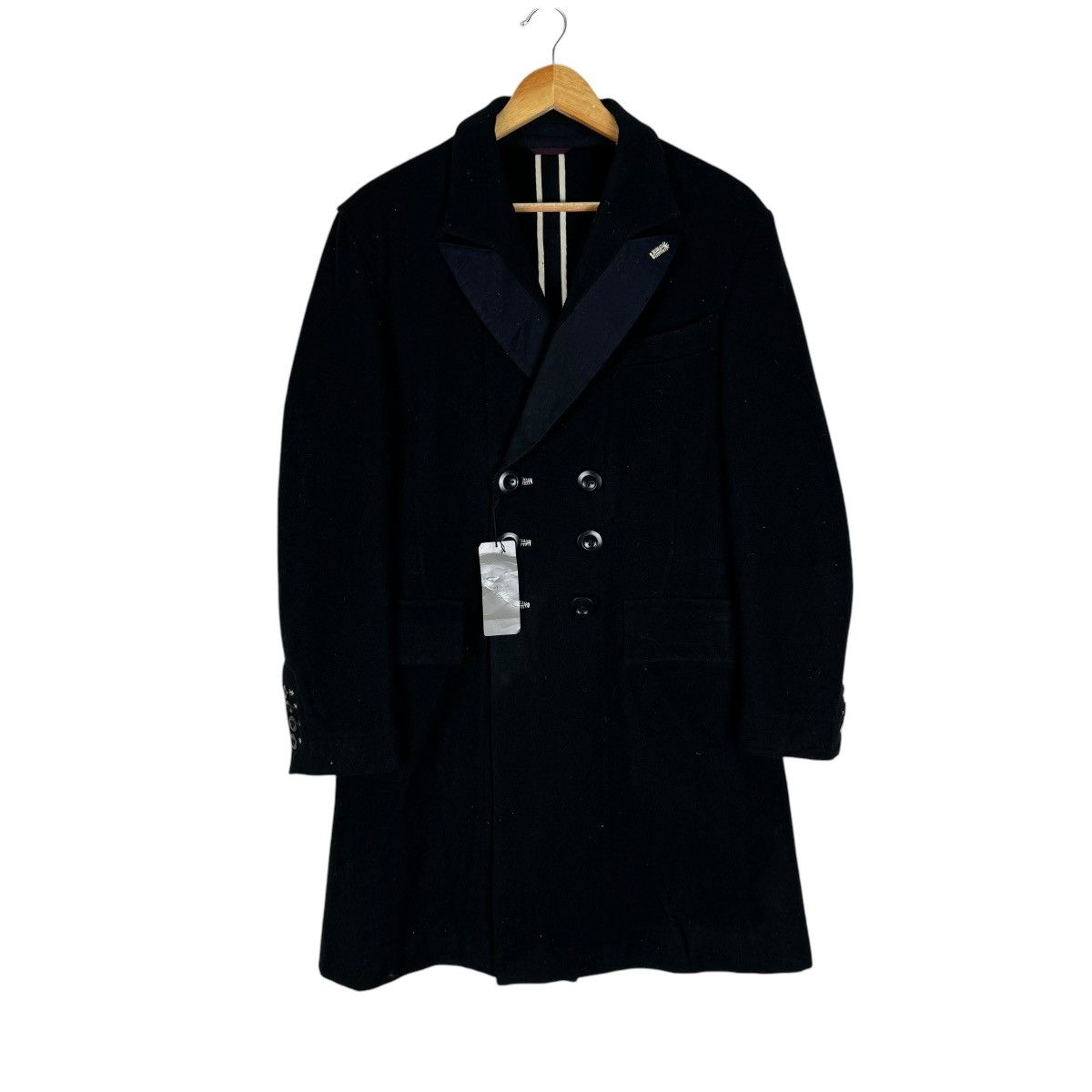 Paul Smith ❄️NWT PAUL SMITH DOUBLE BREASTED BUTTON LONG JACKET Size US M / EU 48-50 / 2 - 3 Thumbnail