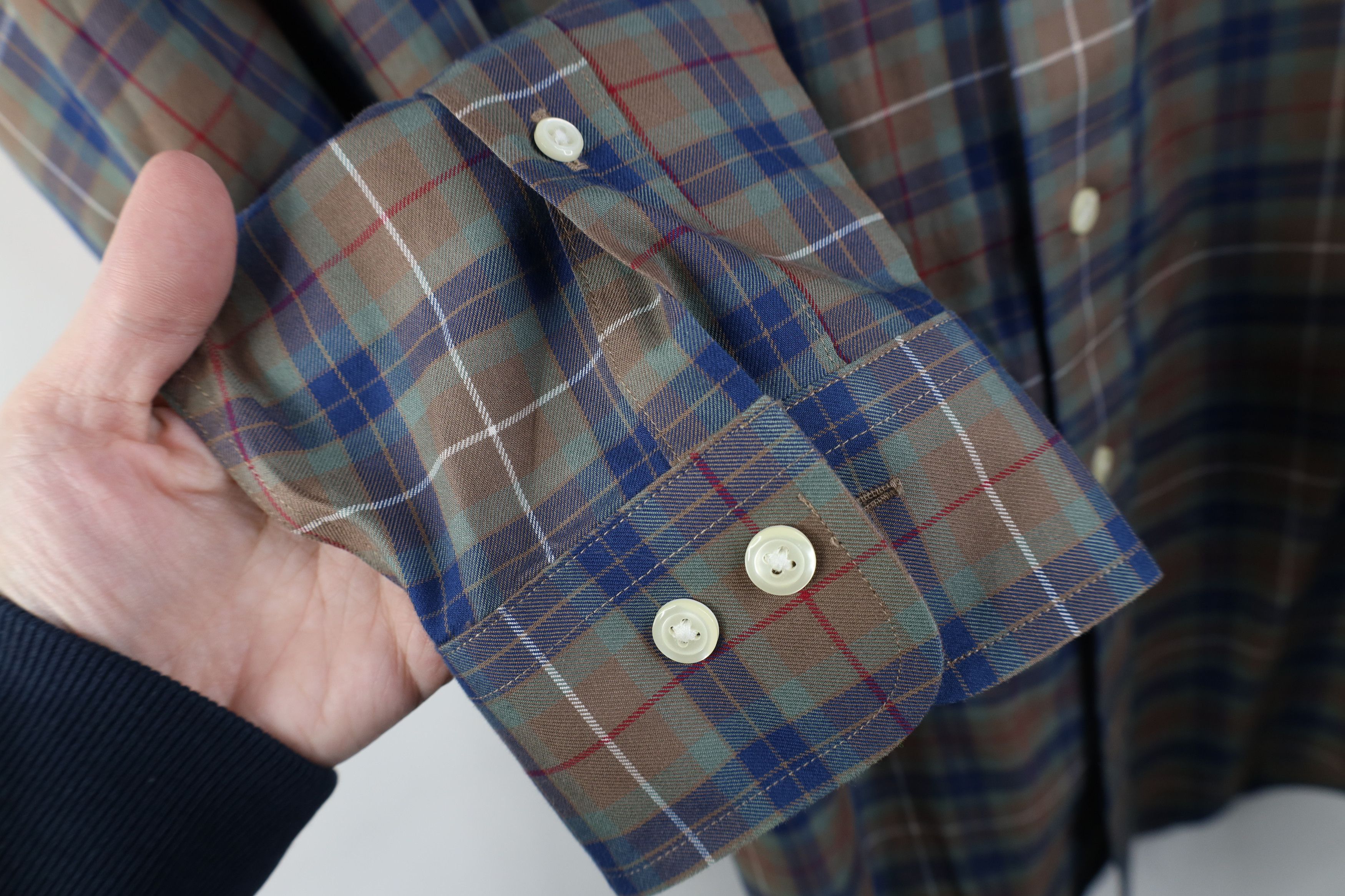 Brooks Brothers Vintage 90s Brooks Brothers Button Down Shirt Plaid OCBD Size US L / EU 52-54 / 3 - 7 Thumbnail