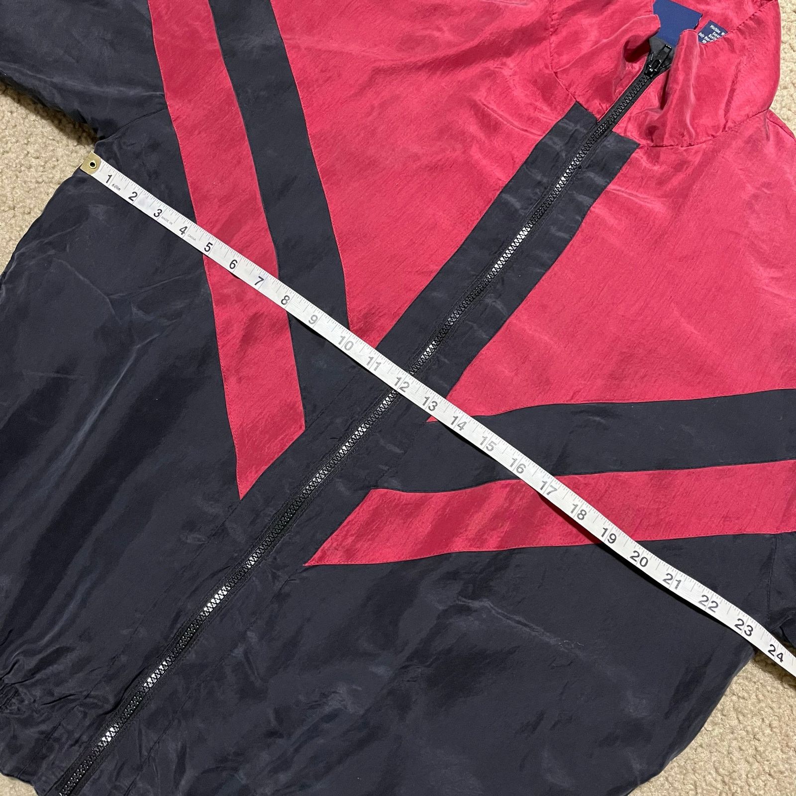 Blair Vintage John Blair Red/Black Lightweight Jacket Medium Size US M / EU 48-50 / 2 - 5 Thumbnail