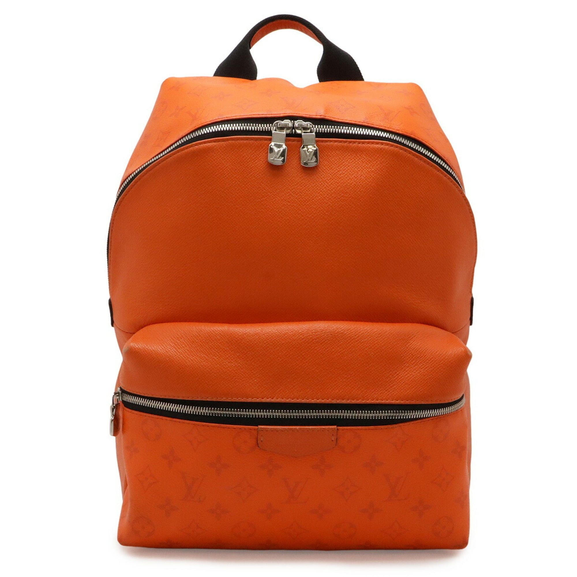 Louis Vuitton Louis Vuitton Taigarama Monogram Eclipse Discovery Backpack Rucksack Volcano Orange M30230 Size ONE SIZE - 1 Thumbnail
