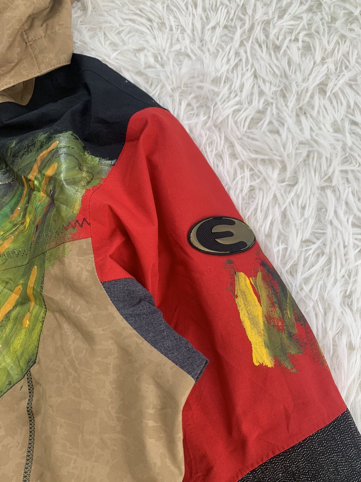 Goretex Cozy Paint Multicolor Eider Xenium Goretex Jacket Hooded Size US M / EU 48-50 / 2 - 7 Thumbnail