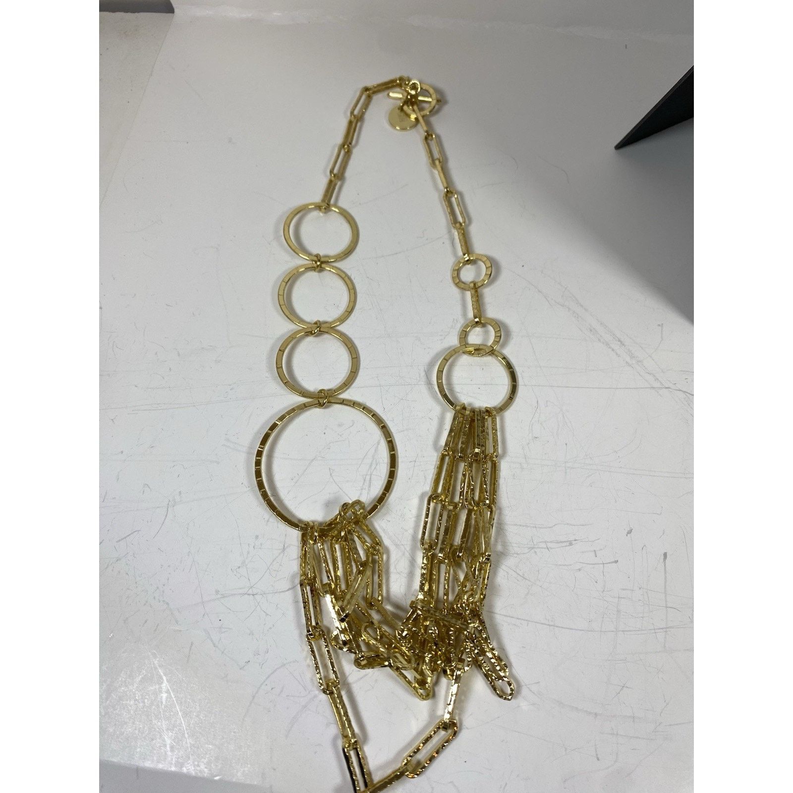 Other 1AR UnoAerre Gold Toned Geometric Necklace Size ONE SIZE - 8 Thumbnail