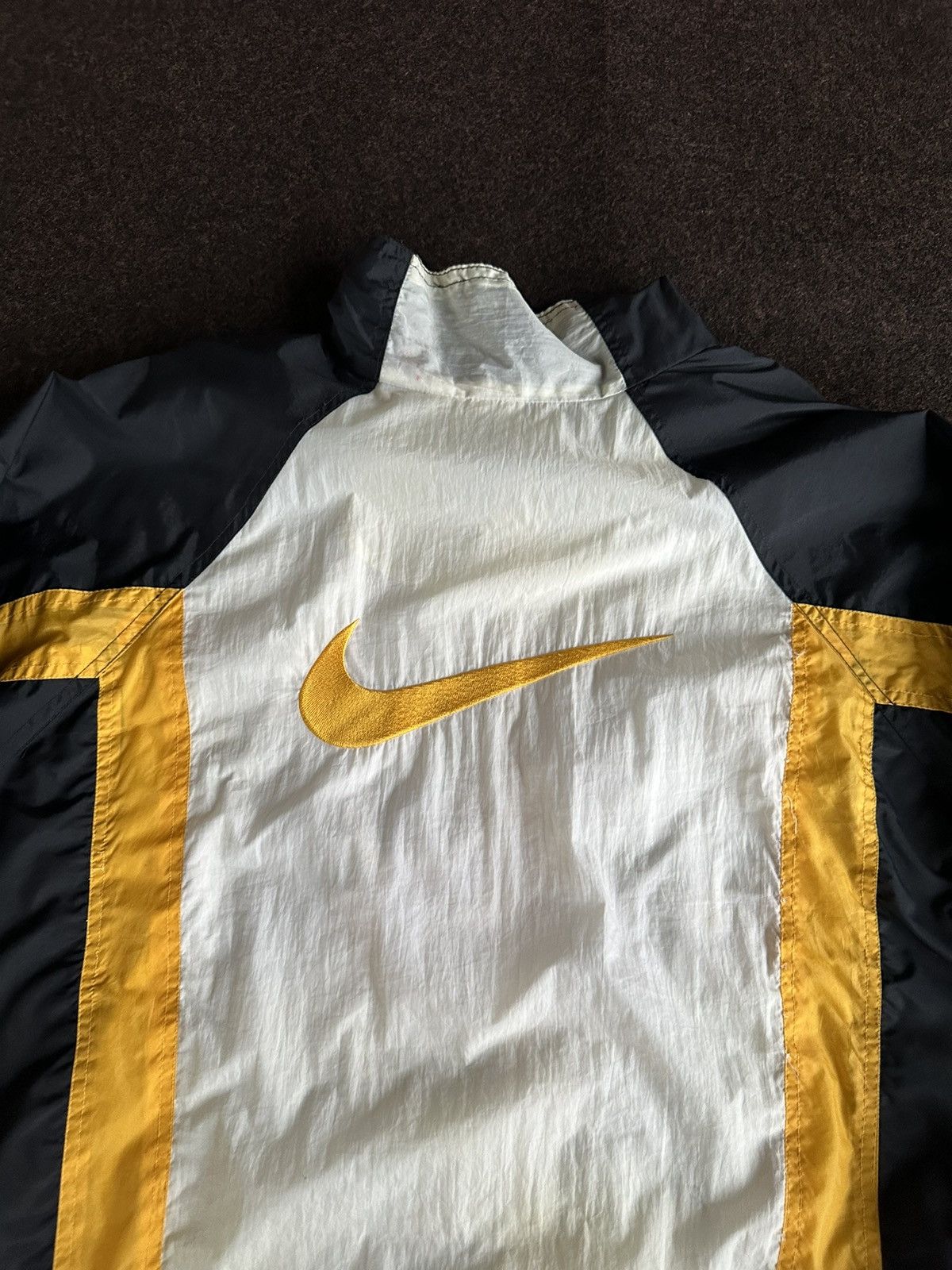 Nike Nike Big Logo Nylon Vintage Jacket Z90 Size US XXL / EU 58 / 5 - 7 Thumbnail