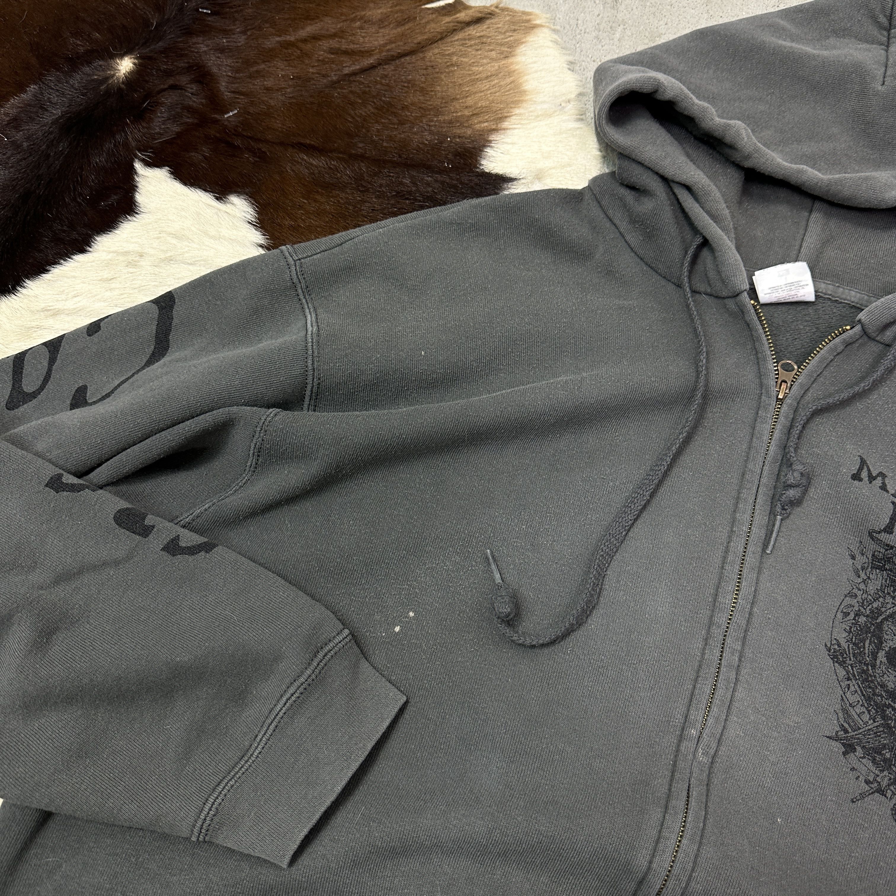 Vintage Vintage Sporty Streetwear Machine Head Zip Hoodie Y2K Size US XL / EU 56 / 4 - 6 Thumbnail