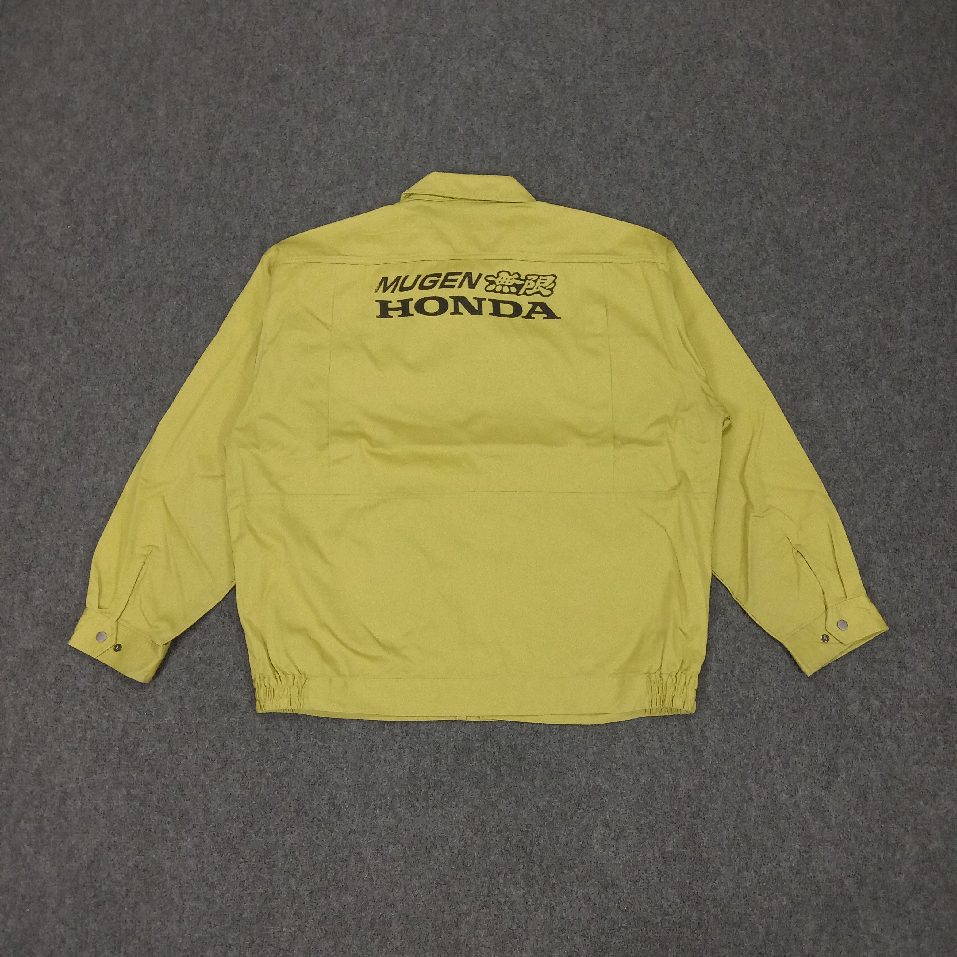 Honda Racing Jacket Yellow | Grailed