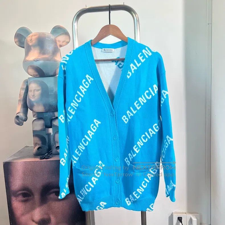 Balenciaga Balenciaga Bulletproof cardigan Size US S / EU 44-46 / 1 - 1 Thumbnail