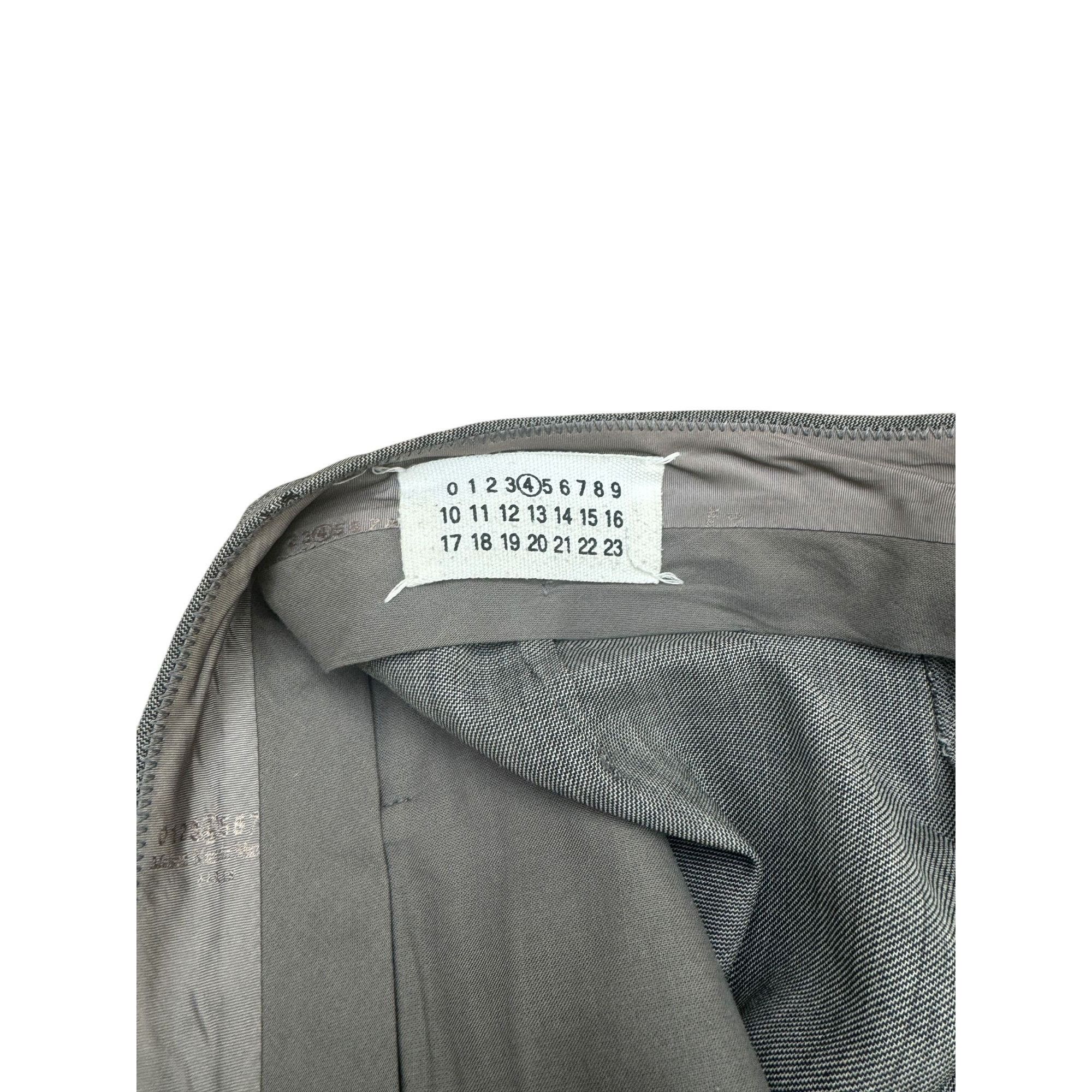 Maison Margiela Vintage FW 2009 Grey Wool Pants Size 29" - 7 Thumbnail