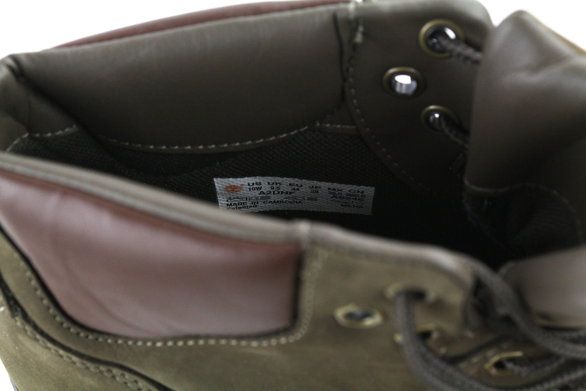 Timberland A2DNF-A6246 EU43.5/44 Khaki Leather 80580 Size US 10.5 / EU 43-44 - 13 Thumbnail