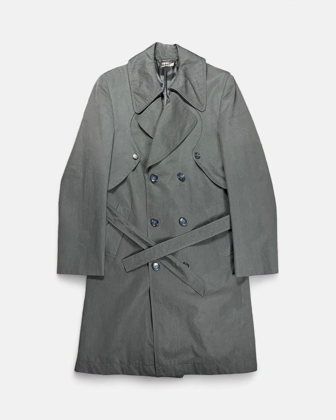 Raf Simons Raf Simons - AW05 Belted Sand Raincoat Size US M / EU 48-50 / 2 - 1 Thumbnail