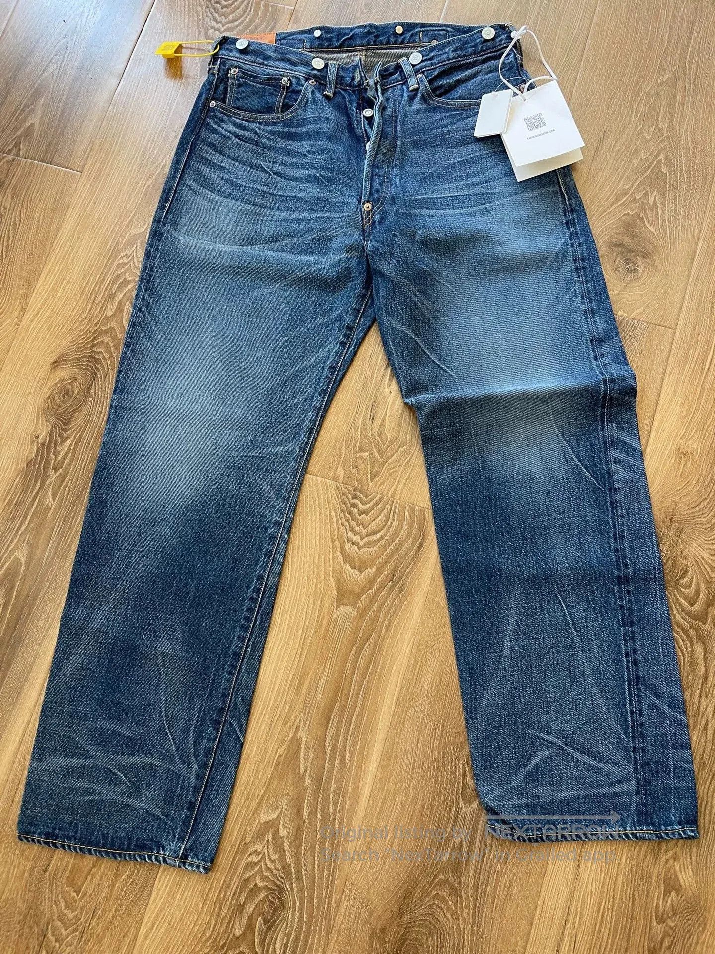 Kaptain Sunshine KAPTAIN SUNSHINE 1930 Straight Denim. Size US 32 / EU 48 - 1 Thumbnail