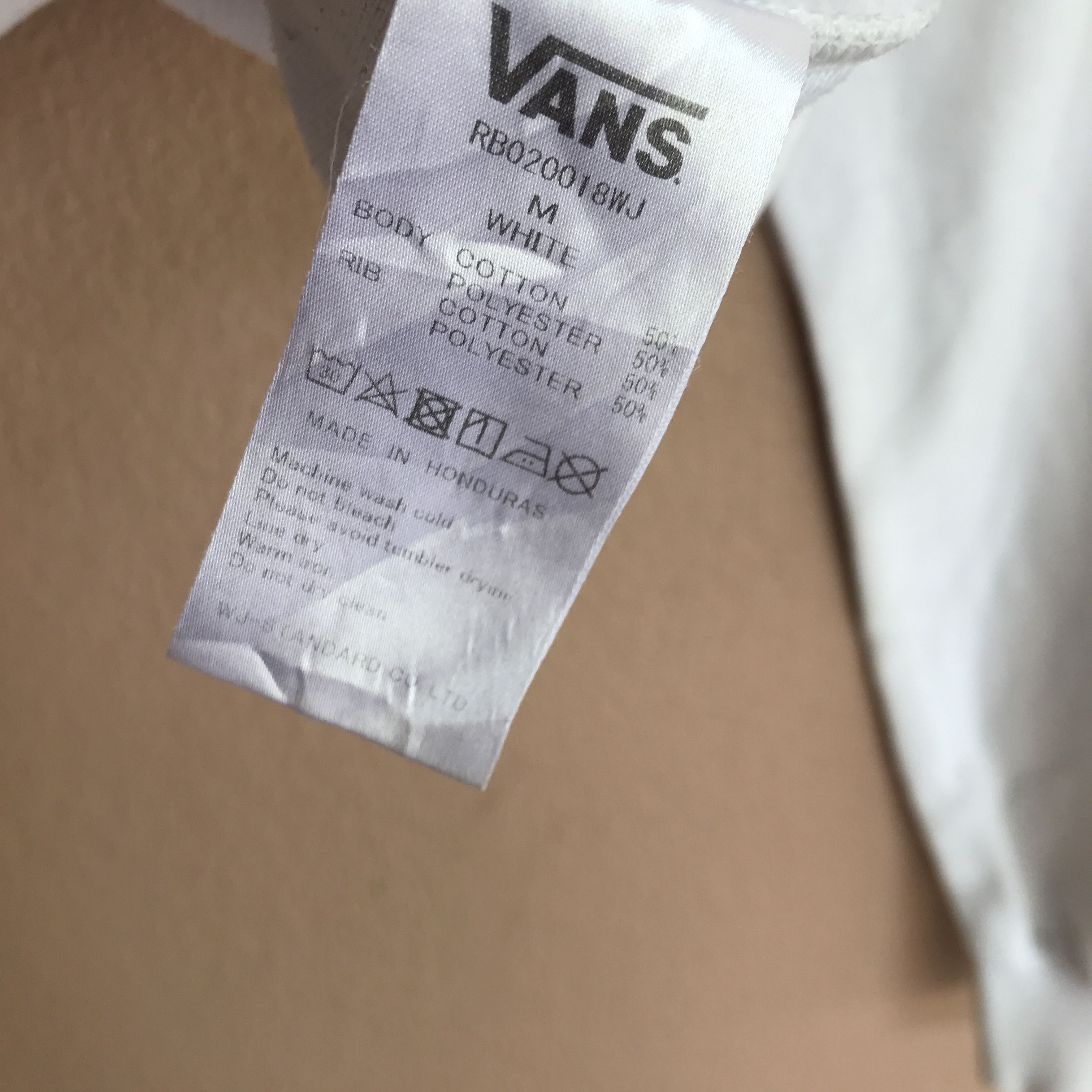Vans VANS Of The Walls Crewneck White Sweater Size US M / EU 48-50 / 2 - 8 Thumbnail