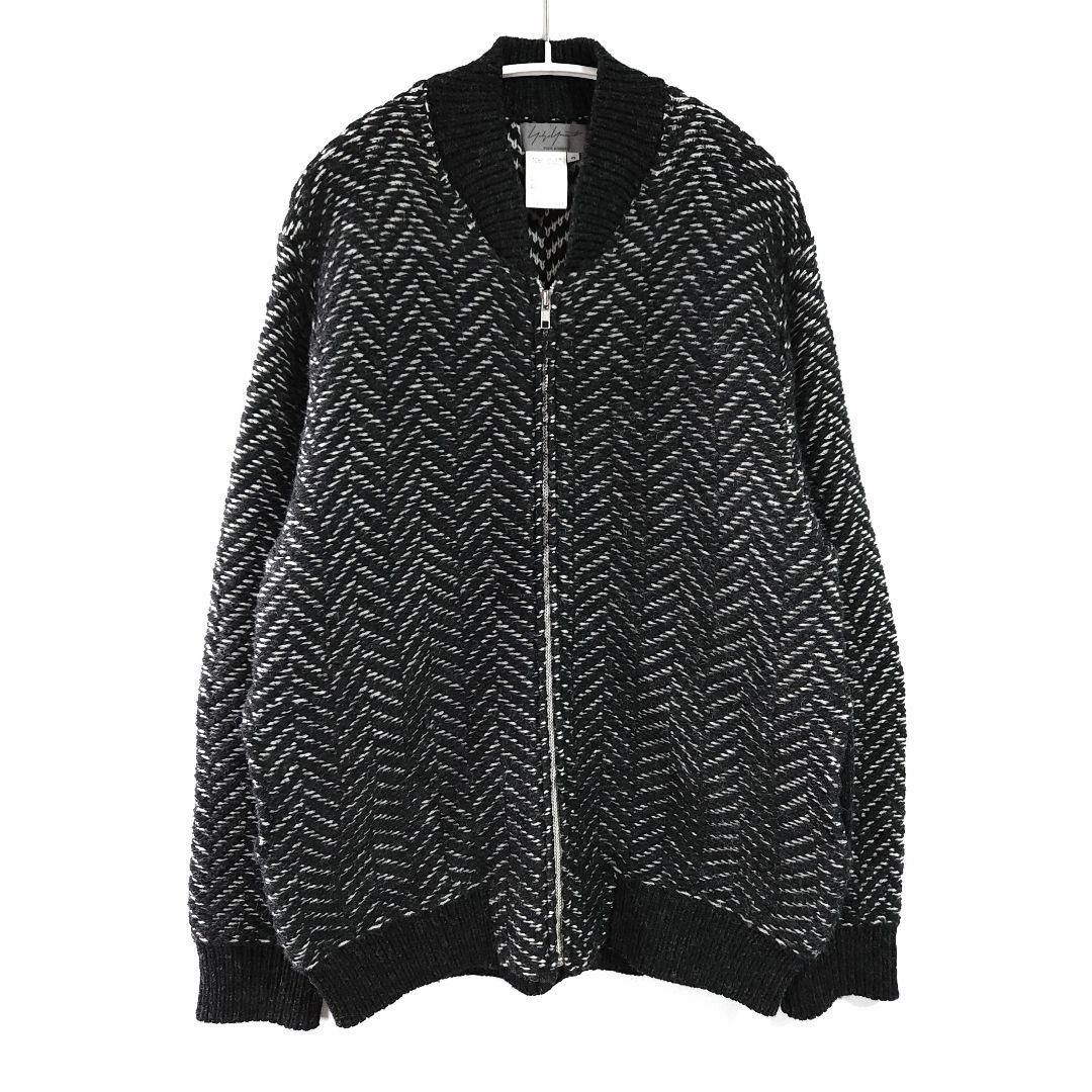 Yohji Yamamoto Yohji Yamamoto Pour homme 01aw knit blouson Size US L / EU 52-54 / 3 - 1 Thumbnail