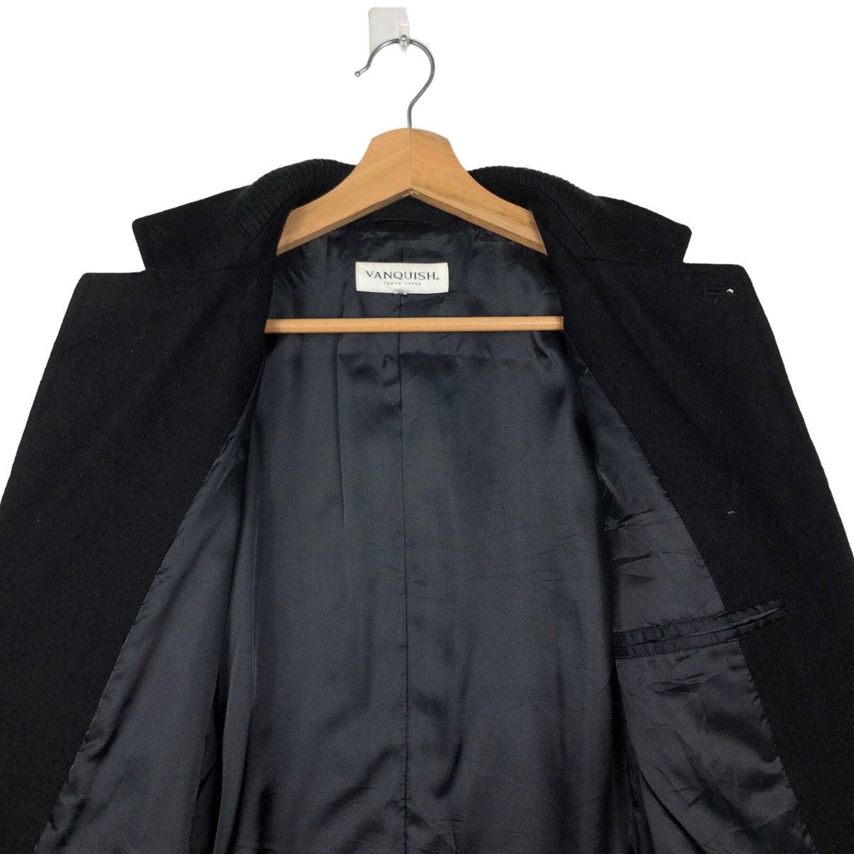 Japanese Brand 🔥Black Iconic - Wool Jacket Vanquish Tokyo Japan Size US S / EU 44-46 / 1 - 11 Thumbnail