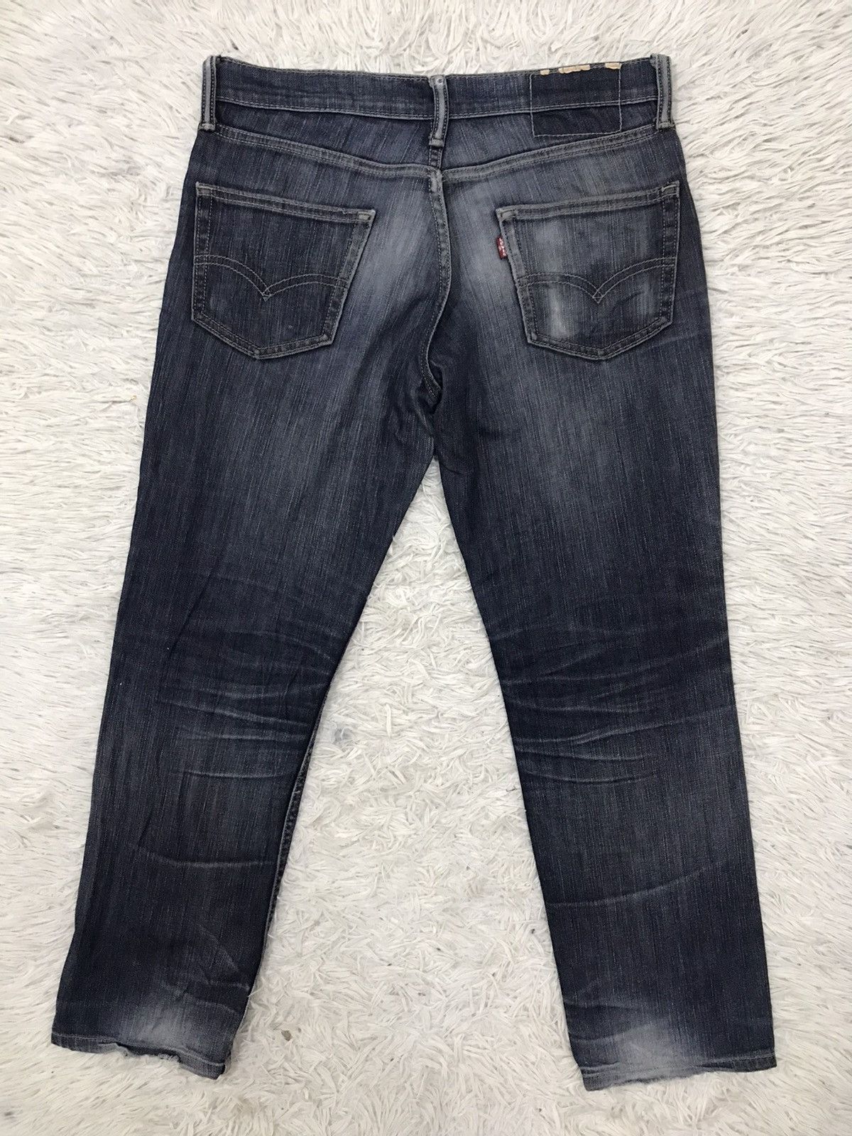 Levi's Vintage Clothing Vintage Levis Slim Tapered Distressed Denim Jeans Size US 31 - 2 Thumbnail