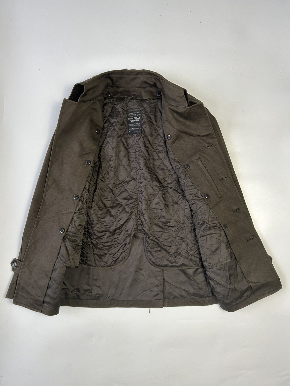 Nicole Club NICOLE CLUB FOR MEN QUILTED LINING JACKET Size US S / EU 44-46 / 1 - 2 Thumbnail