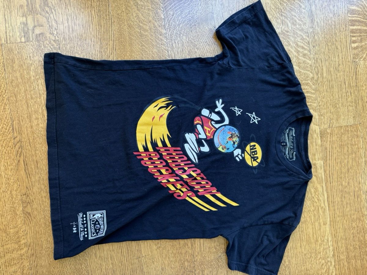 Travis Scott Travis Scott M&N Houston Rockets shirt | Grailed