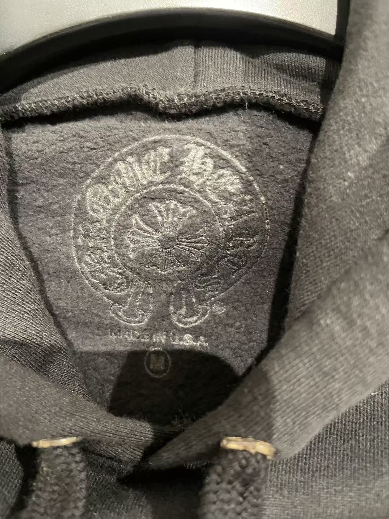 Chrome Hearts Chrome Hearts Blue Vertical Script Logo Pullover Hoodie Size M / US 6-8 / IT 42-44 - 6 Thumbnail