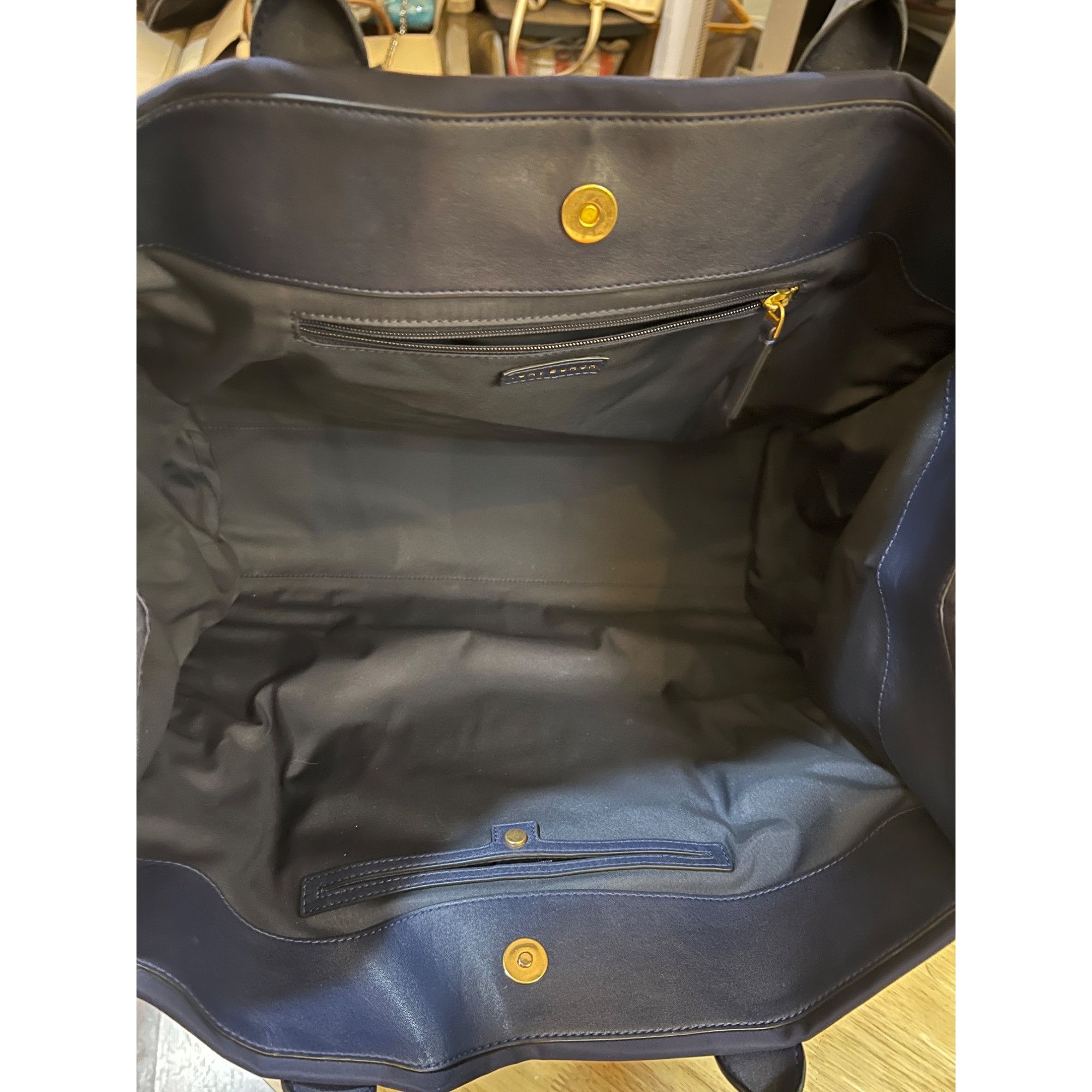 Tory Burch ✺✺ AUTHENTIC TORY BURCH Blue Ella with Stitched Logo ✺✺ Size ONE SIZE - 8 Thumbnail