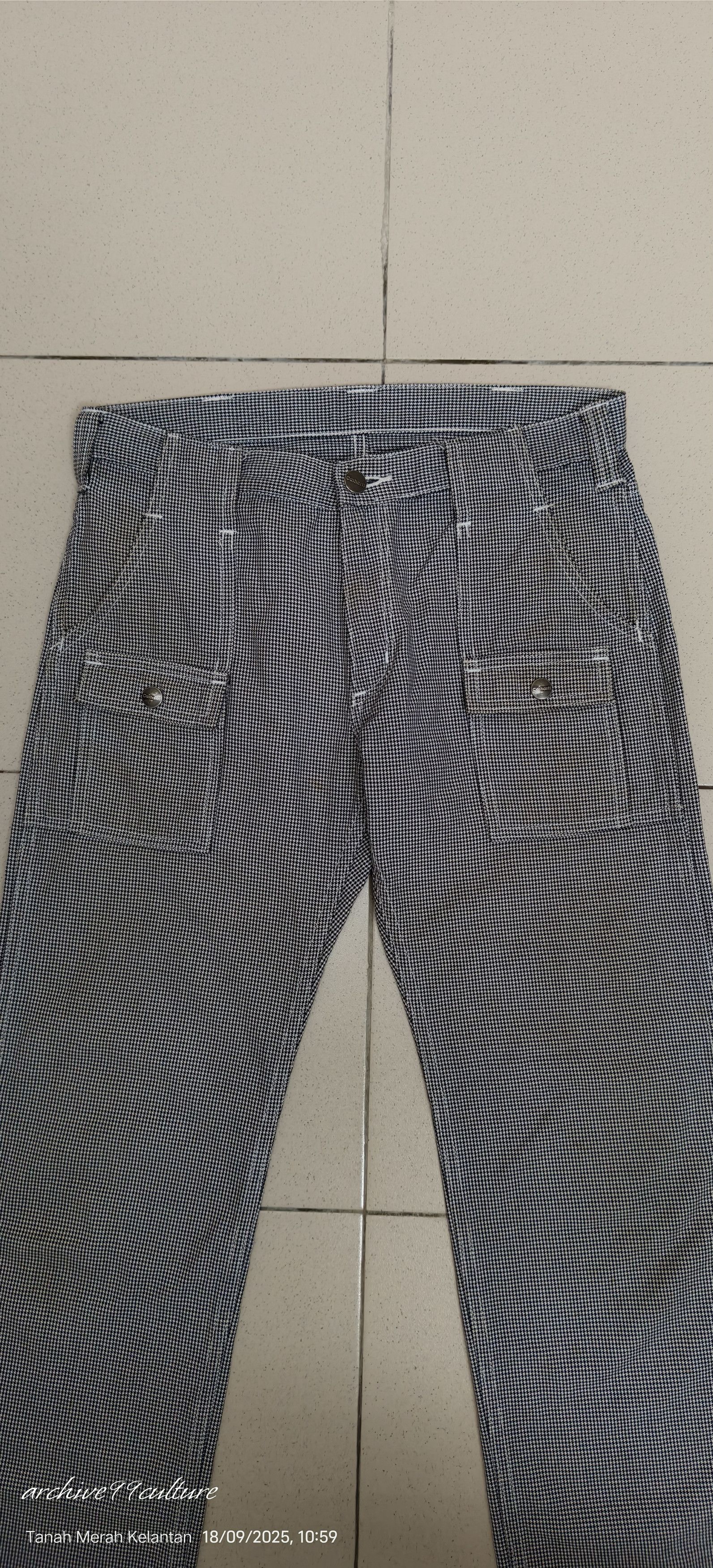 Carhartt Carhartt gingham check plaid bush pants low riseJapan Size US 30 / EU 46 - 7 Thumbnail