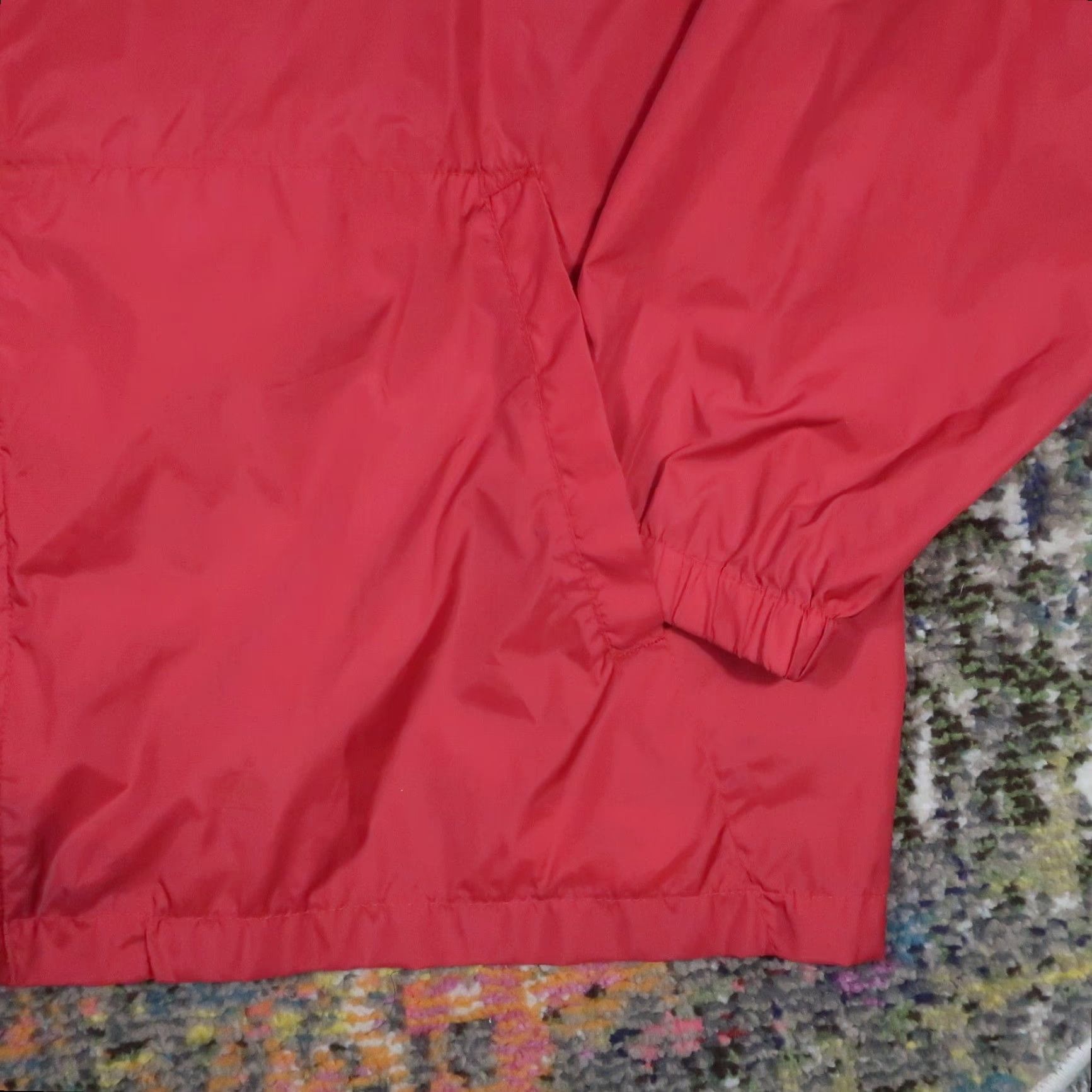 Eddie Bauer Eddie Bauer Ebtek Windbreaker Jacket XL Hooded Lightweight Red Mens Activewear Jacket Size US XL / EU 56 / 4 - 7 Thumbnail