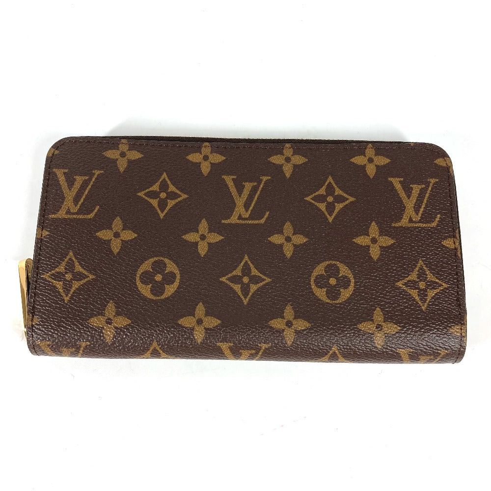 Louis Vuitton Louis Vuitton M42616 Monogram Zippy Wallet Round Fastener Long Canvas Women Brown Size ONE SIZE - 1 Thumbnail
