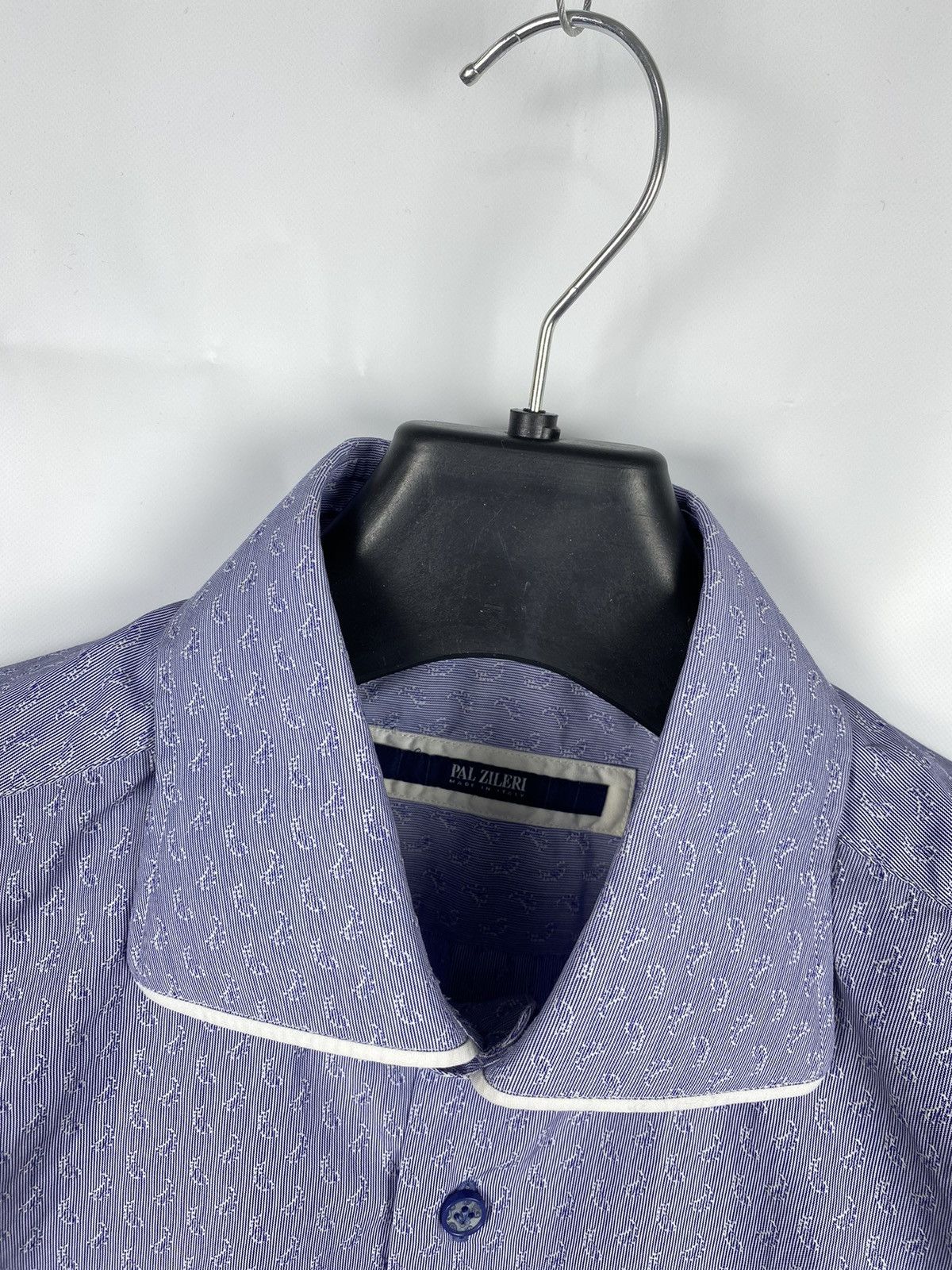 Pal Zileri Pal Zileri Paisley Print Shirt Button Up size 15 1/2 39 Size US S / EU 44-46 / 1 - 2 Thumbnail