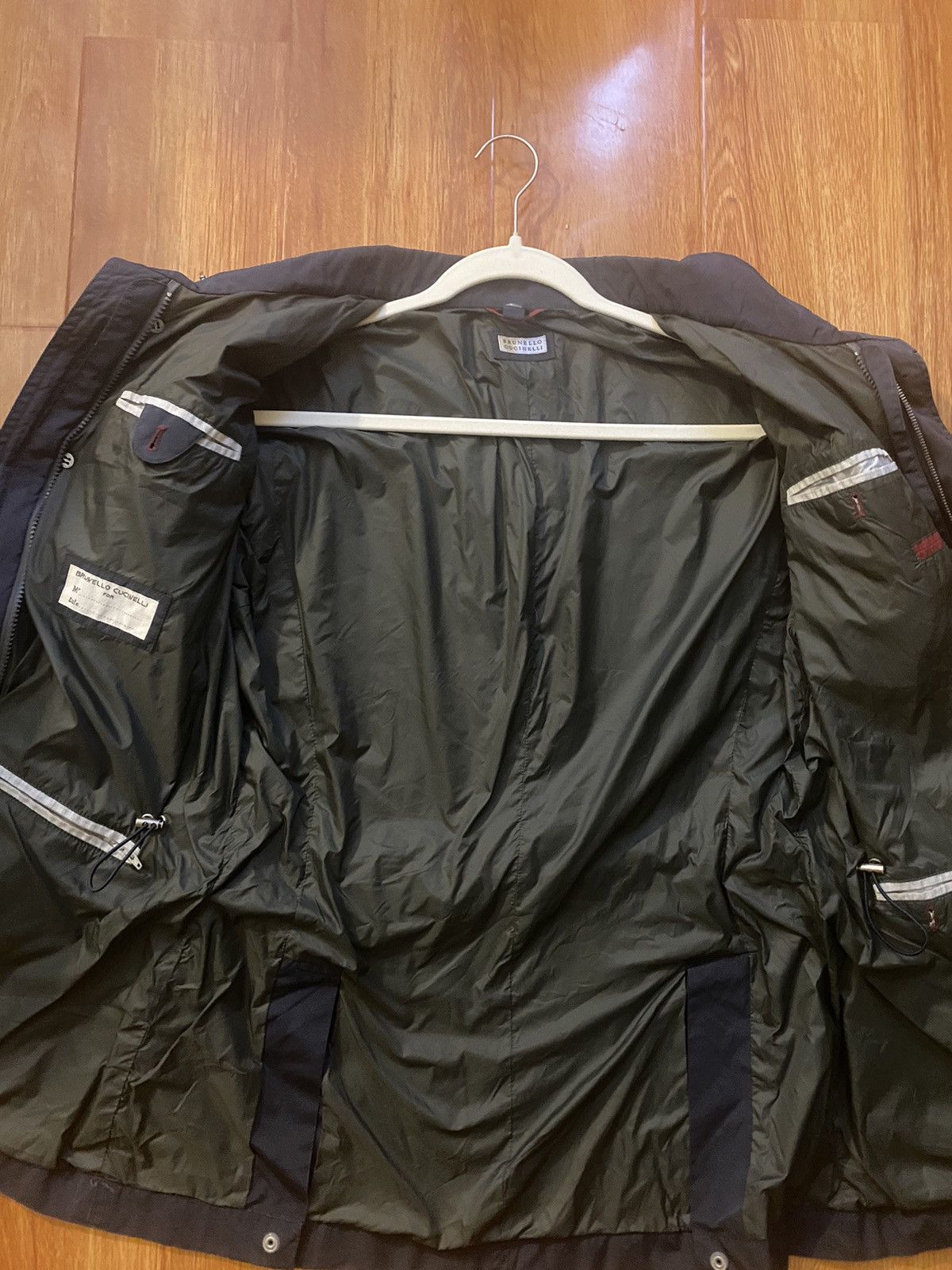 Brunello Cucinelli Nylon/Polyester Brunello Cucinelli Field Jacket Size US M / EU 48-50 / 2 - 2 Thumbnail