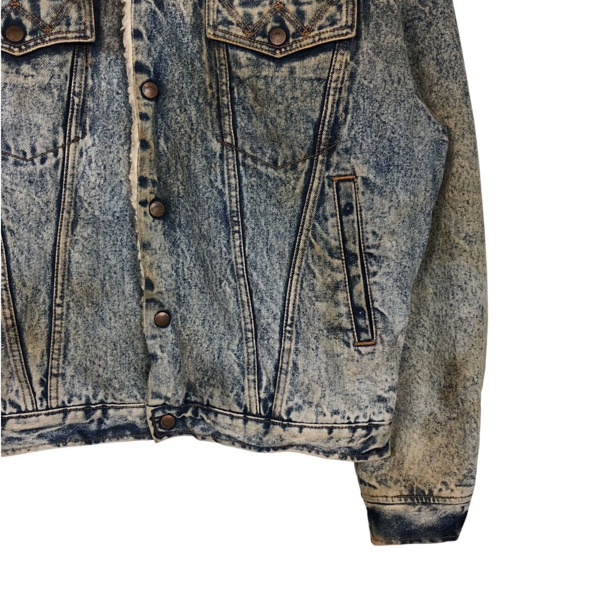 Japanese Brand × Vintage 📌Vintage Trucker Denim Jacket Wrangler American Cowboys Size US M / EU 48-50 / 2 - 6 Thumbnail