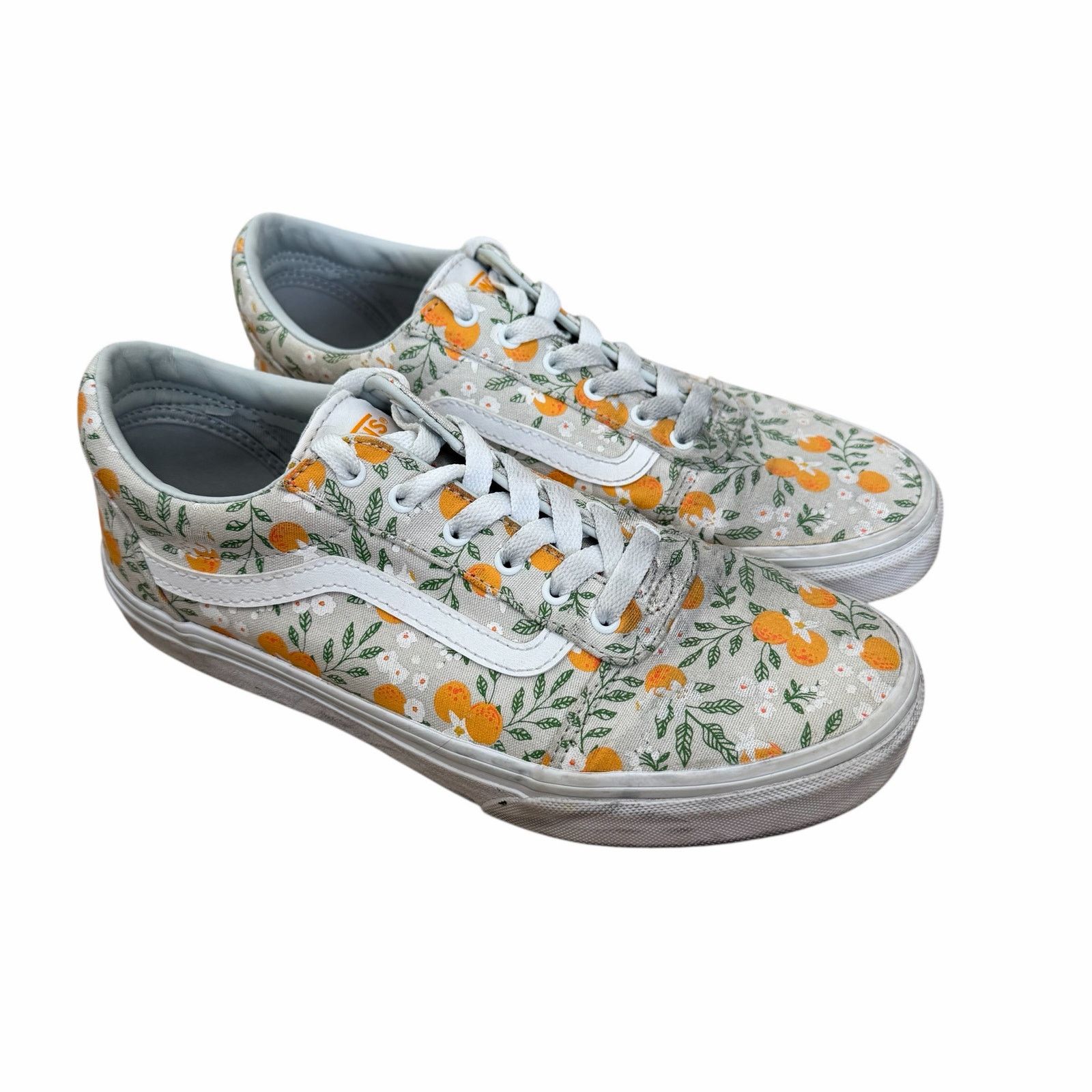 Vans Vans Old Skool Citrus Floral Low Top Sneakers Sz 6 Size US 6 / IT 36 - 1 Thumbnail