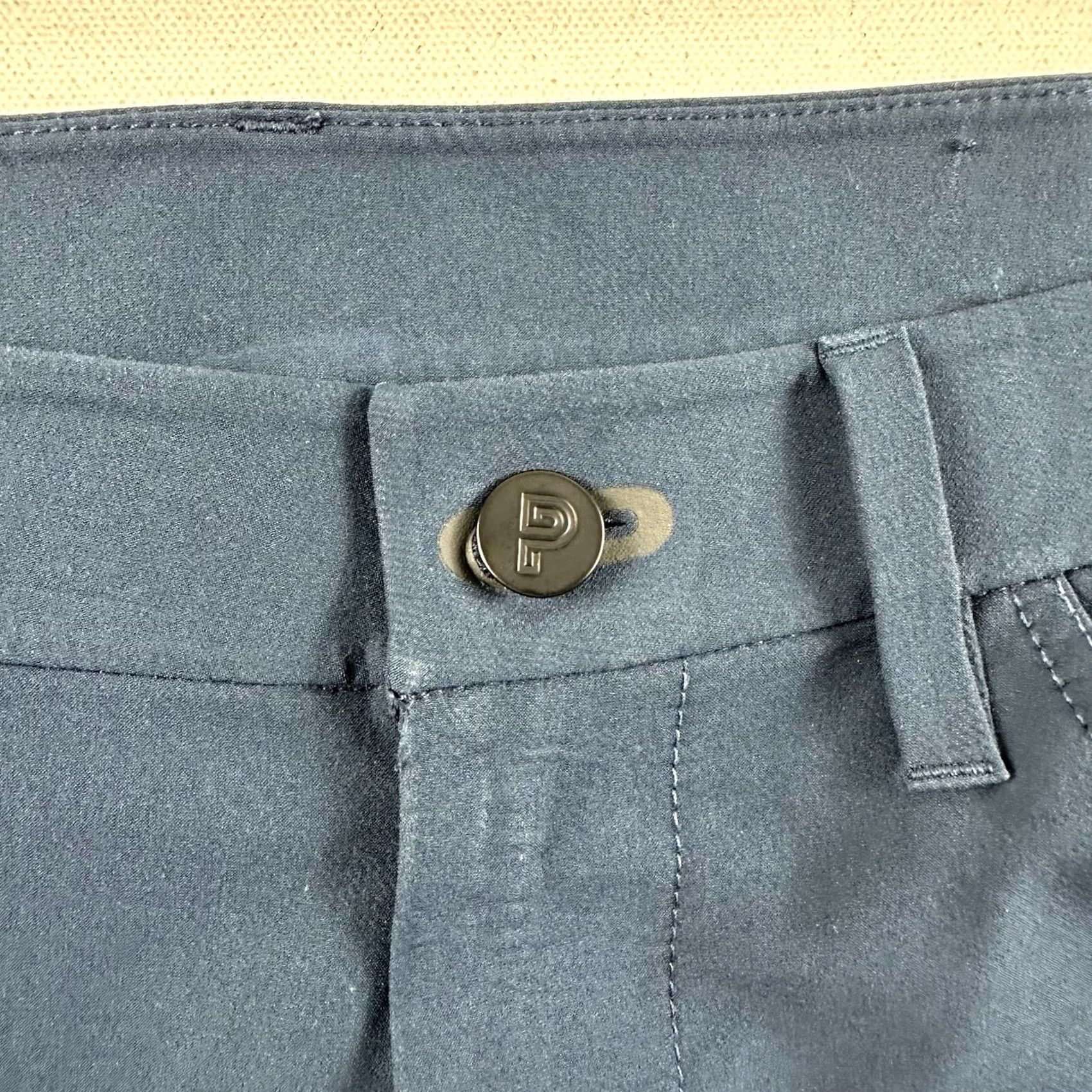 Vintage Public Rec 5-Pocket Pants Mens 31x30 Blue Travel Golf Work Performance Stretch Size US 31 - 5 Thumbnail