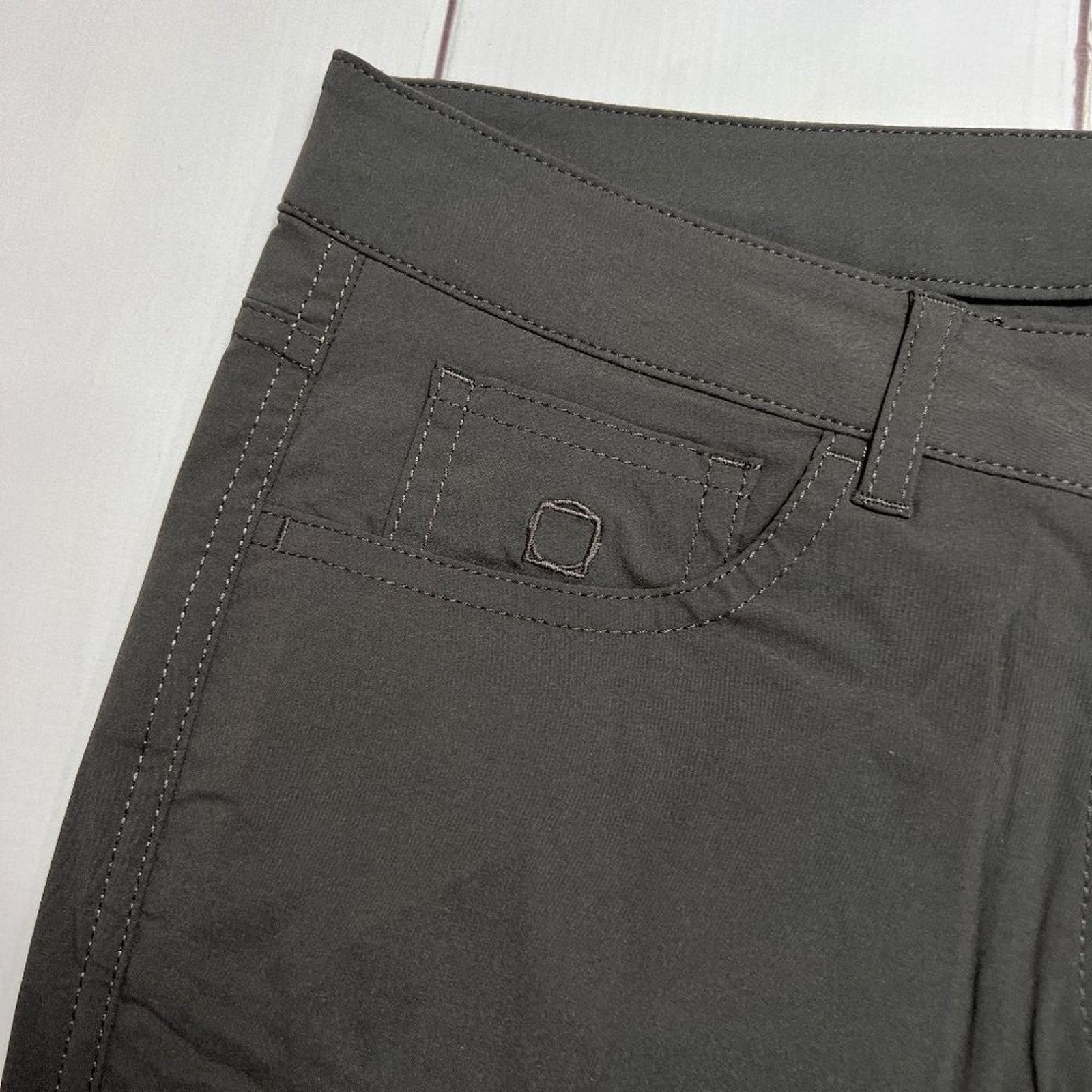 Other Anatomie Luisa 5-Pocket Skinny Pant SIZE L Gray Travel NWT Size 33" - 10 Thumbnail