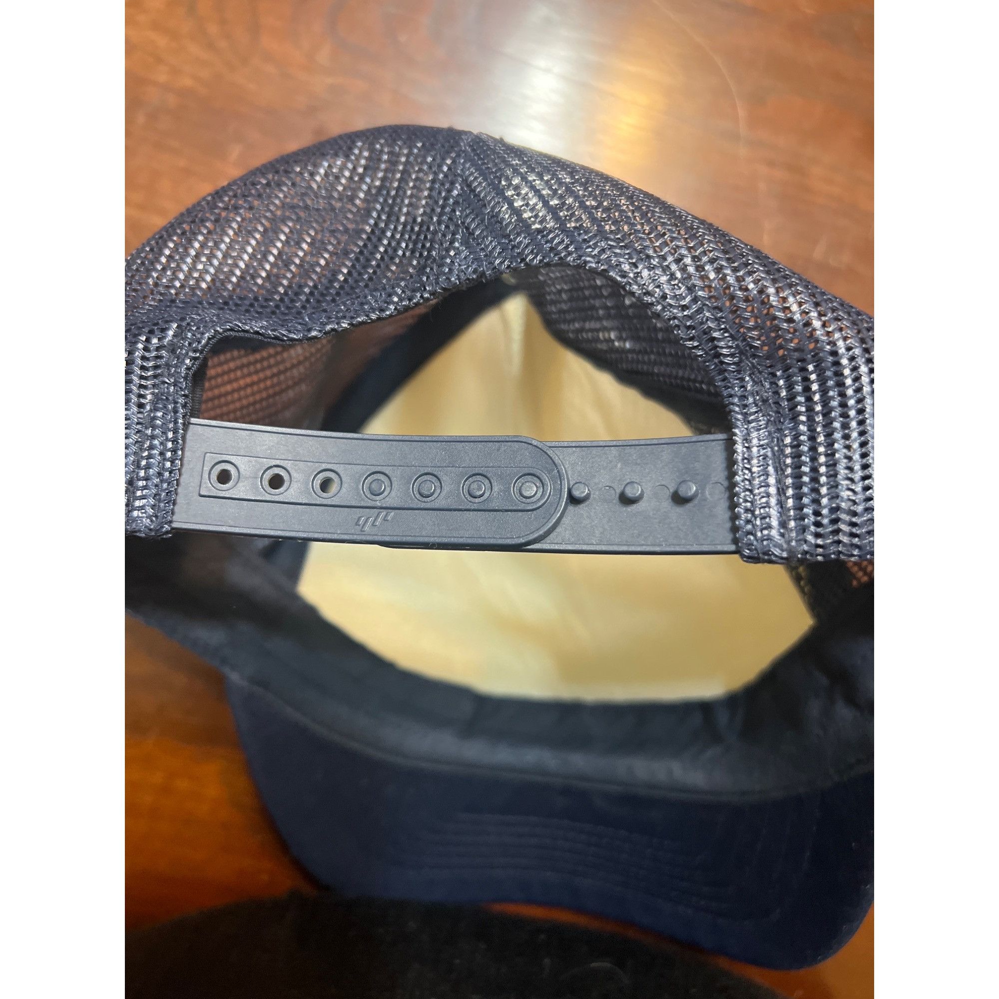 Other KC Honey Trucker Snapback Hat Navy White Classic Yupoong Mes Size ONE SIZE - 4 Thumbnail